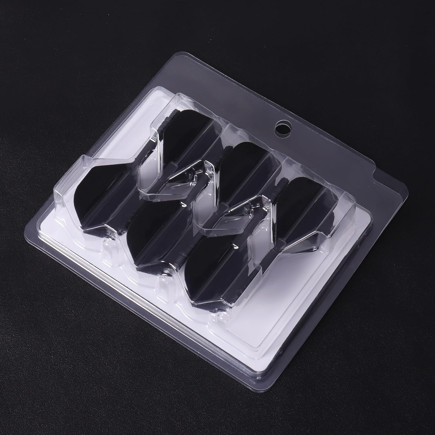 Cyeelife 6Pcs 2BA Moulded Dart Flights and Shafts,One Piece Accessory 4 Colors CF02 image number 5