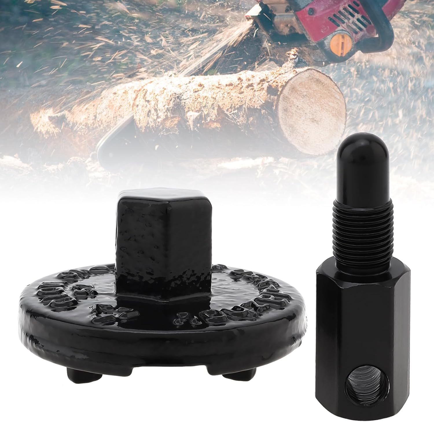 Windance 14Mm Piston Stop Chainsaw Clutch Flywheel Removal Tools Fit for Husqvarna Stihl Echo 2 Cycle, Black Clutch Expander Dismount Tools image number 2