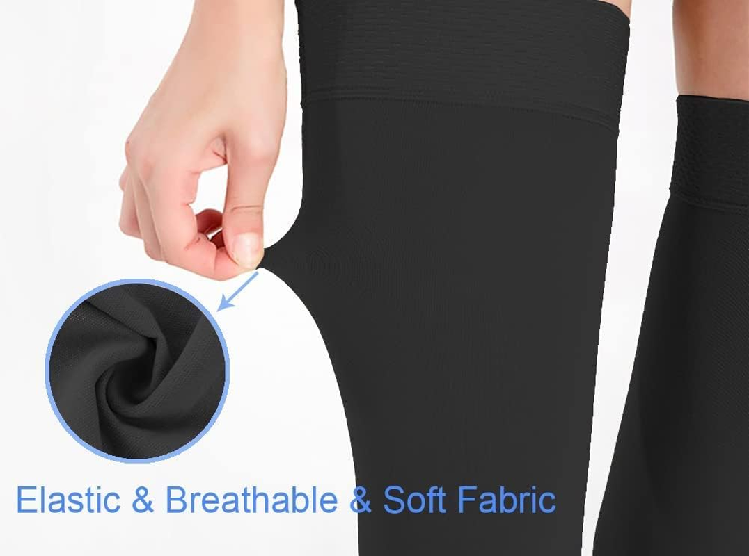 Thigh High Medical Compression Stockings for Women & Men, Firm Support 20-30 Mmhg,Treatment Varicose Veins Swelling image number 6