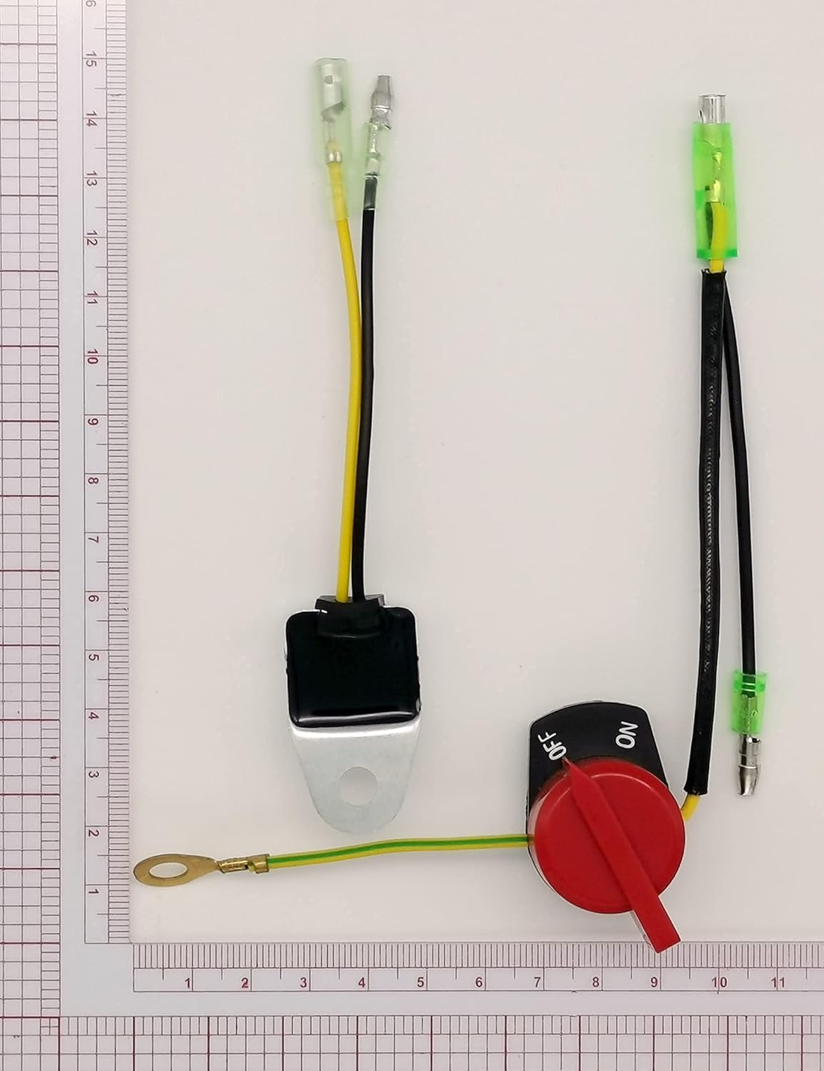 YAMAKATO on off Switch Engine Kill Switch with Low Oil Sensor for Honda and Clones GX160 GX390 GX200 GX270 GX340 GX120 Predator 212 420 301 196 Cc Baja Coleman Champion Etc. image number 3