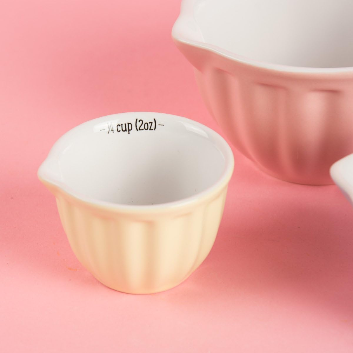 Retro Pastel Measuring Cups - Set of 4 Pcs by Sass image number 6
