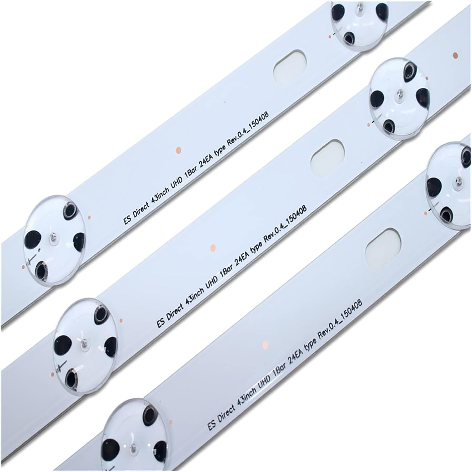 3Pcs X 43 Inch LED Backlight Fit for LG 43Uh619V 43UH610V 43UH6030 UF64 UHD_A 43LH5700 43LH60FHD HC430DGG-SLNX1 43UF6400 43LG image number 4
