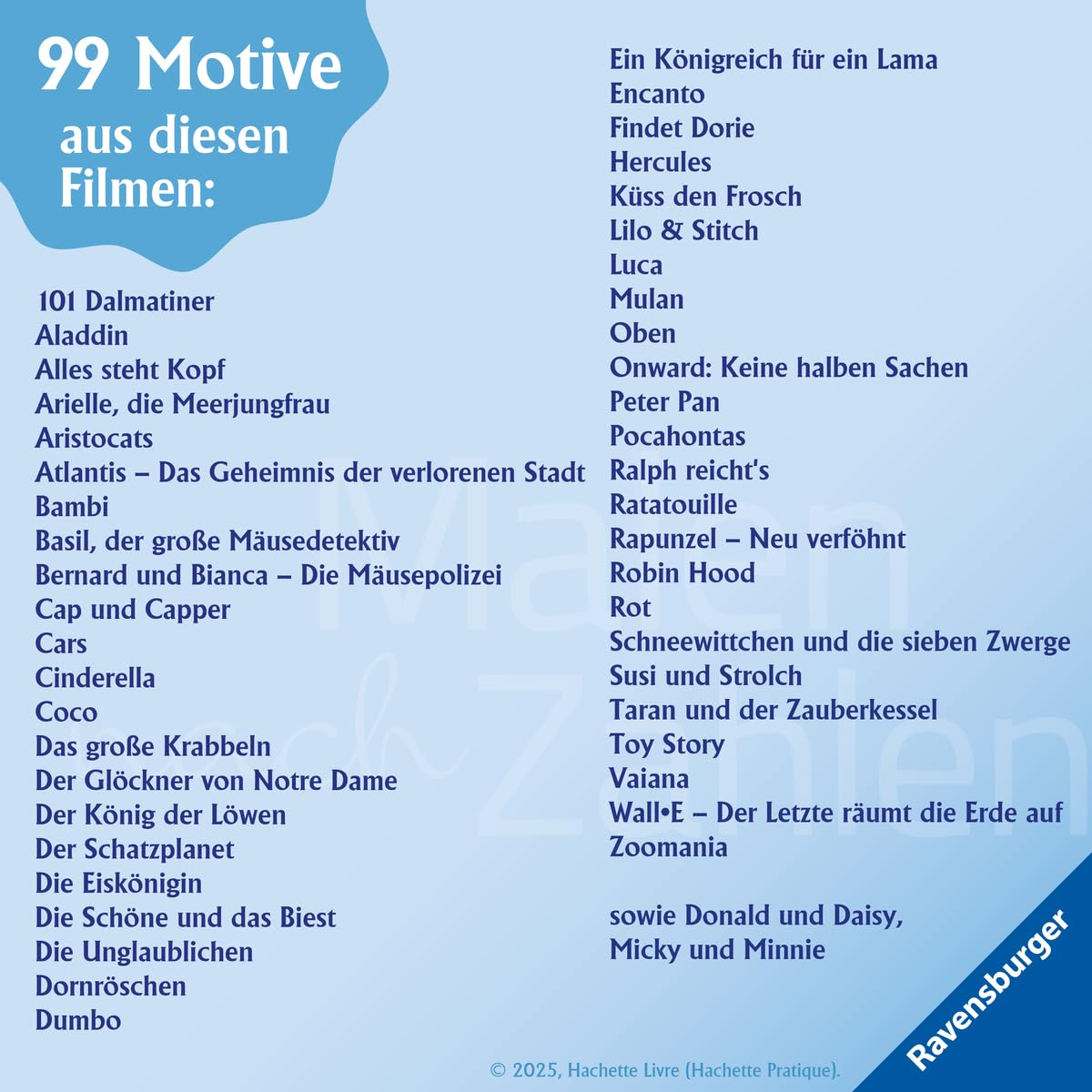 Disney - Malen Nach Zahlen: Love Stories image number 1