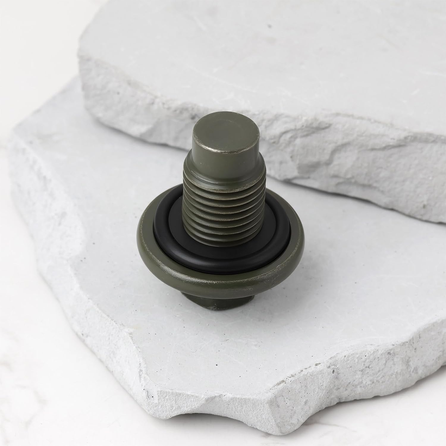 Ecsing Car Oil Sump Plug AJ88461 Compatible with Jaguar Compatible with Landrover XE XK XF 2.7 3.0L 5.0L image number 4