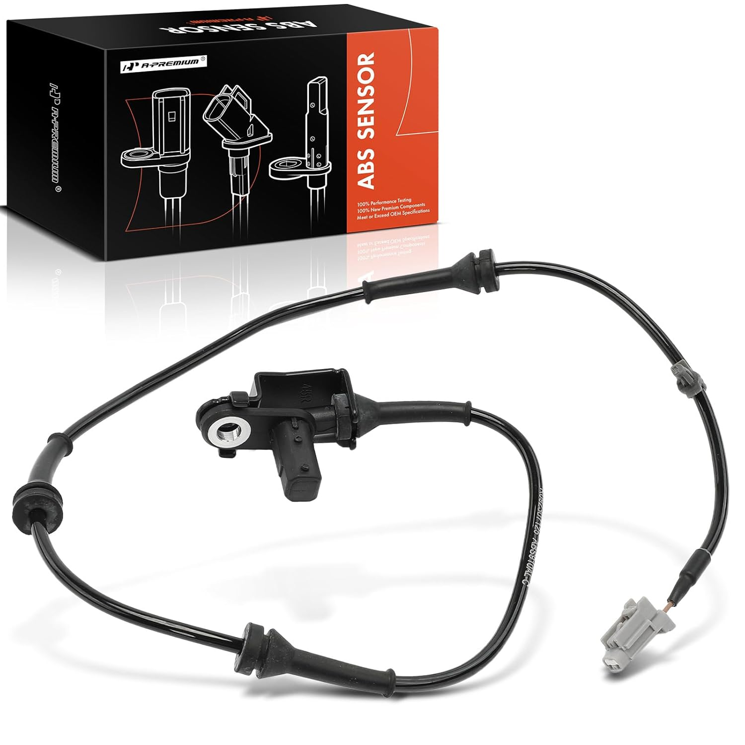 A-Premium ABS Wheel Speed Sensor for Nissan 350Z 2003-2008 Infiniti G35 2003-2006 Front Right Passenger Side