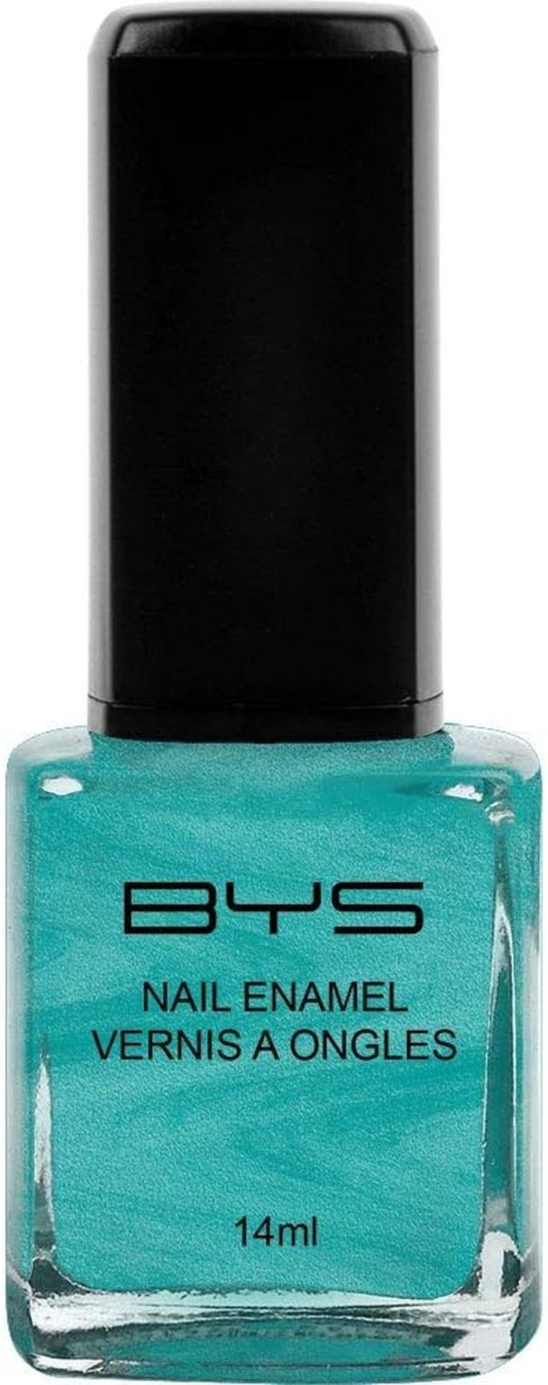 2X BYS Hocus Pocus Nail Polish Enamel Lacquer Gloss Lasting Quick Dry 14Ml Cyan