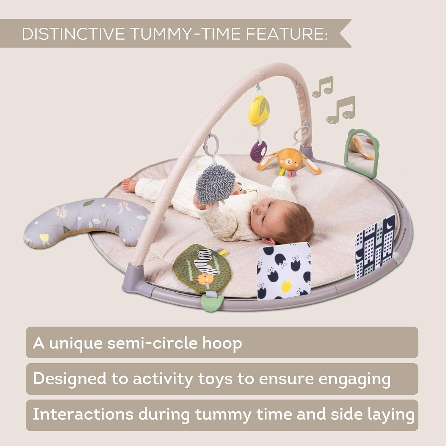 Taf Toys Tummy Time Activity Gym image number 1
