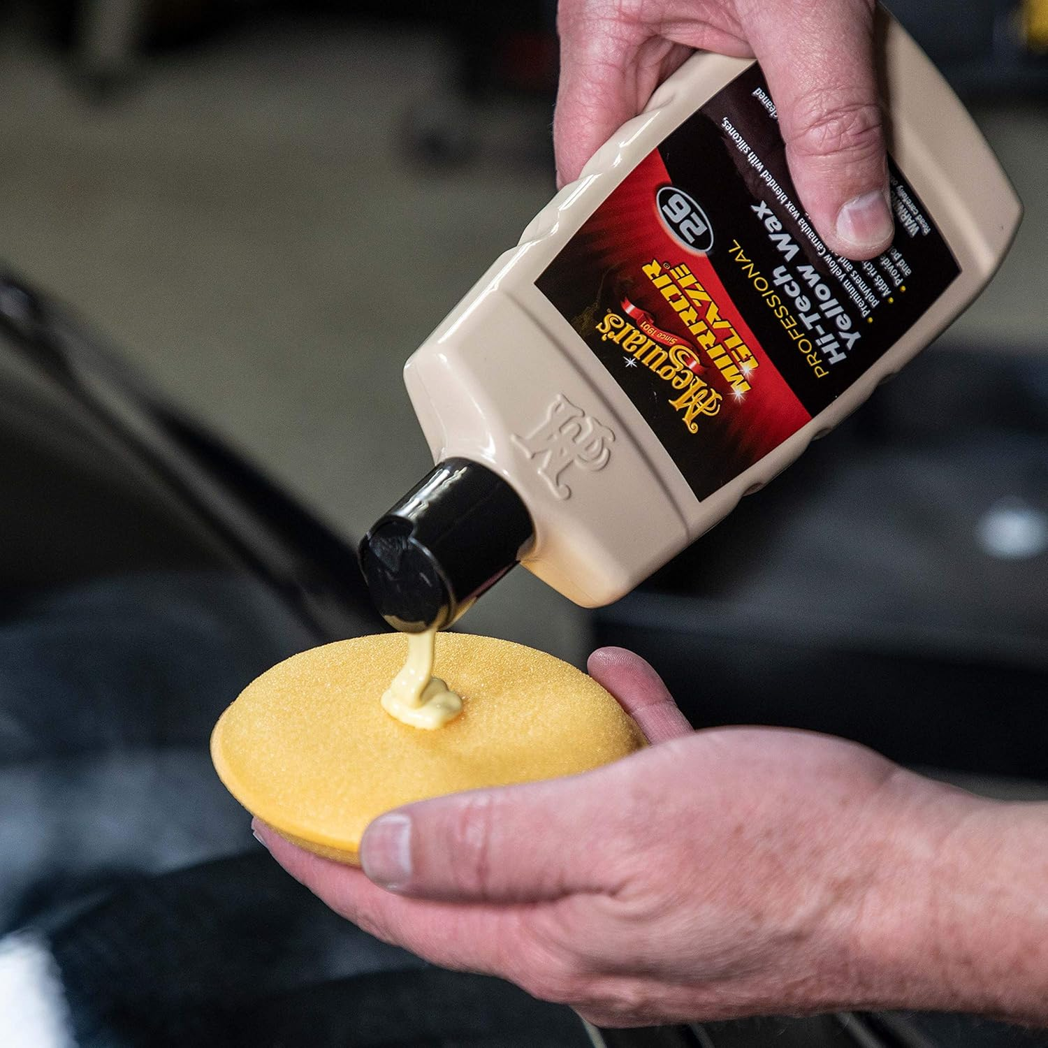 Meguiar'S M26 Mirror Glaze Hi-Tech Yellow Wax - 16 Oz. image number 1