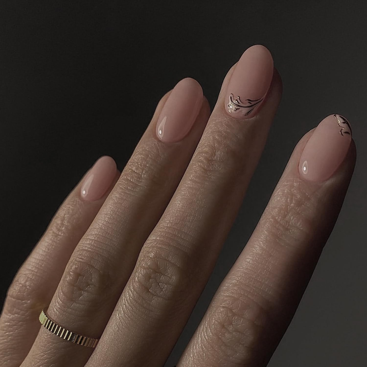 Vishine French Rose Gel Nail Polish - 16Ml Nude Pink Gel Polish Translucent Nail Soak off LED Nail Lamp Jelly Gel Polish Nail Art Gel 0.54Oz M086 - 121-8Ml image number 7