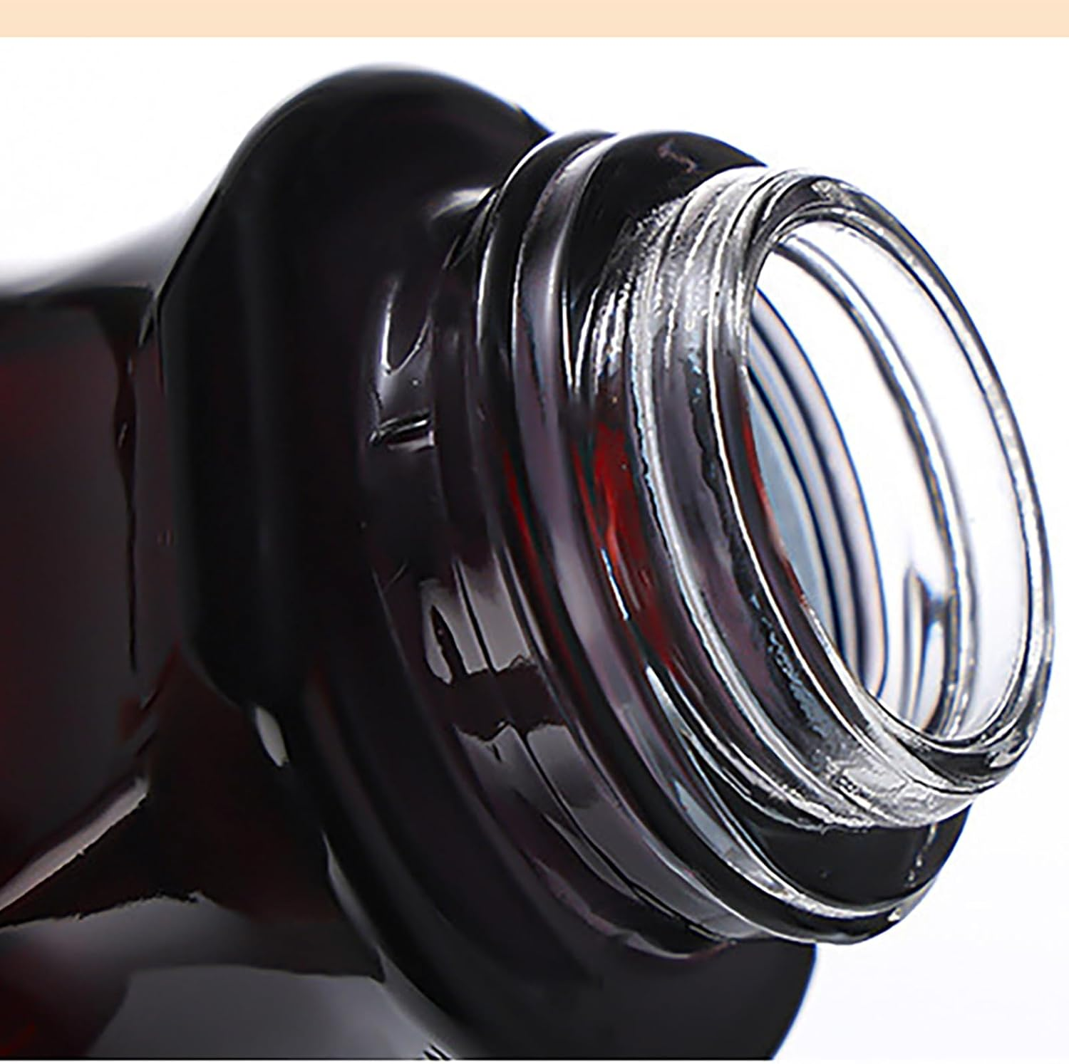 1.7 Oz/50Ml Roll on Bottles Rollerball Bottle Glass Roller Bottles with Plastic Roller Ball Container for Castor Oil Essential Oils image number 2