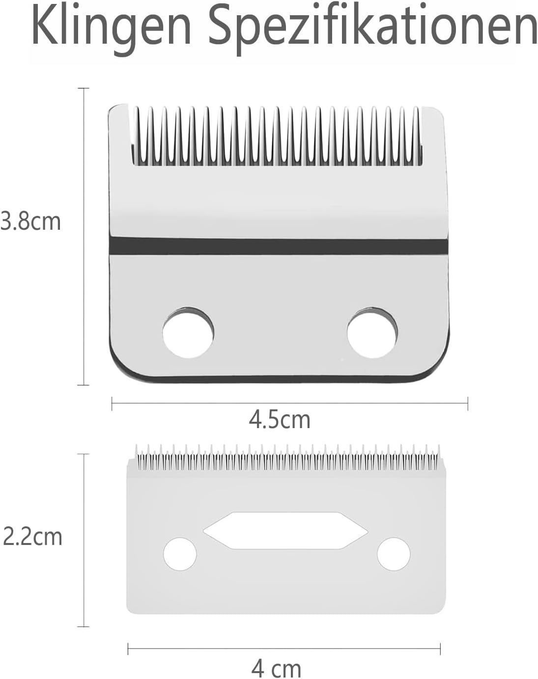 Kaynway Hair Trimmer Replacement Blade Stagger Adjustable Cutting Blade Replacement Blades for Wahl Magic Clip Senior 100Th Anniversary Clipper 8591/8148/8504/81919/1006/8400 image number 3