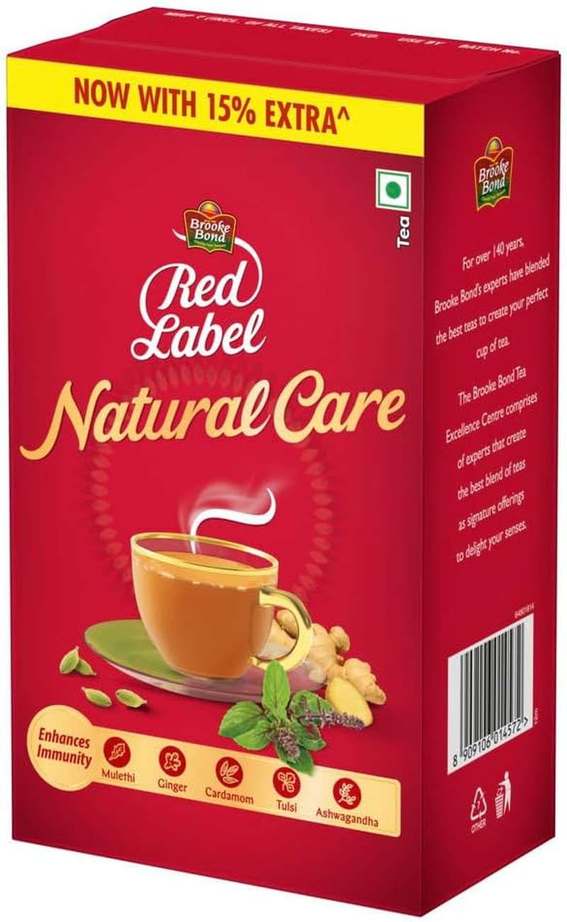 Brooke Bond Red Label -Natural Care(5 Ayurvedic Ingredients) 500G image number 6