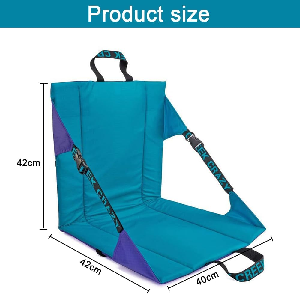 TOMVAES Beach Chair with Back Support, Foldable, Adjustable Straps, Water-Resistant, Blue, Oxford Cloth, Fiberglass Frame, Casual Style, Perfect for Beach, Parks, Camping, Hiking, Fishing, Backpacking