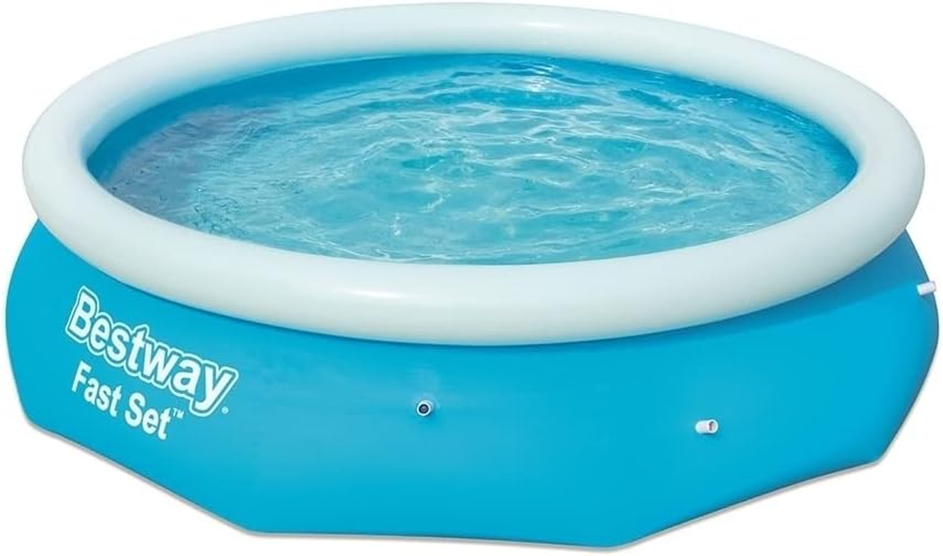 Bestway Swimming Pool 3800L Capacity 305X76Cm Blue above Ground Pools, Bathtub Splish Splash Outdoor with Soft Floor, Fast Set Family Garden Backyard Play image number 3
