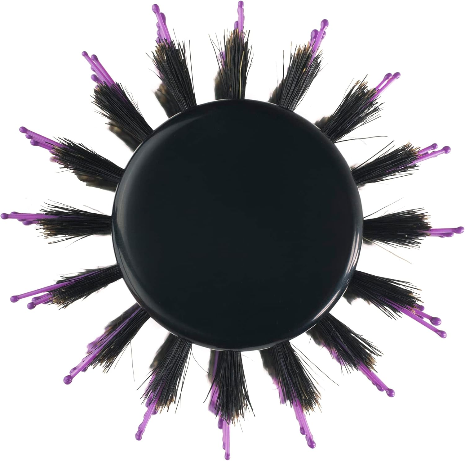 Wet Brush Volume & Body round Brush for Thick to Coarse Hair - Volumizing Salon Blow-Out with Less Pain, Effort & Breakage - Natural Boar Bristle Detangles Knots, 1.5" Barrel image number 1