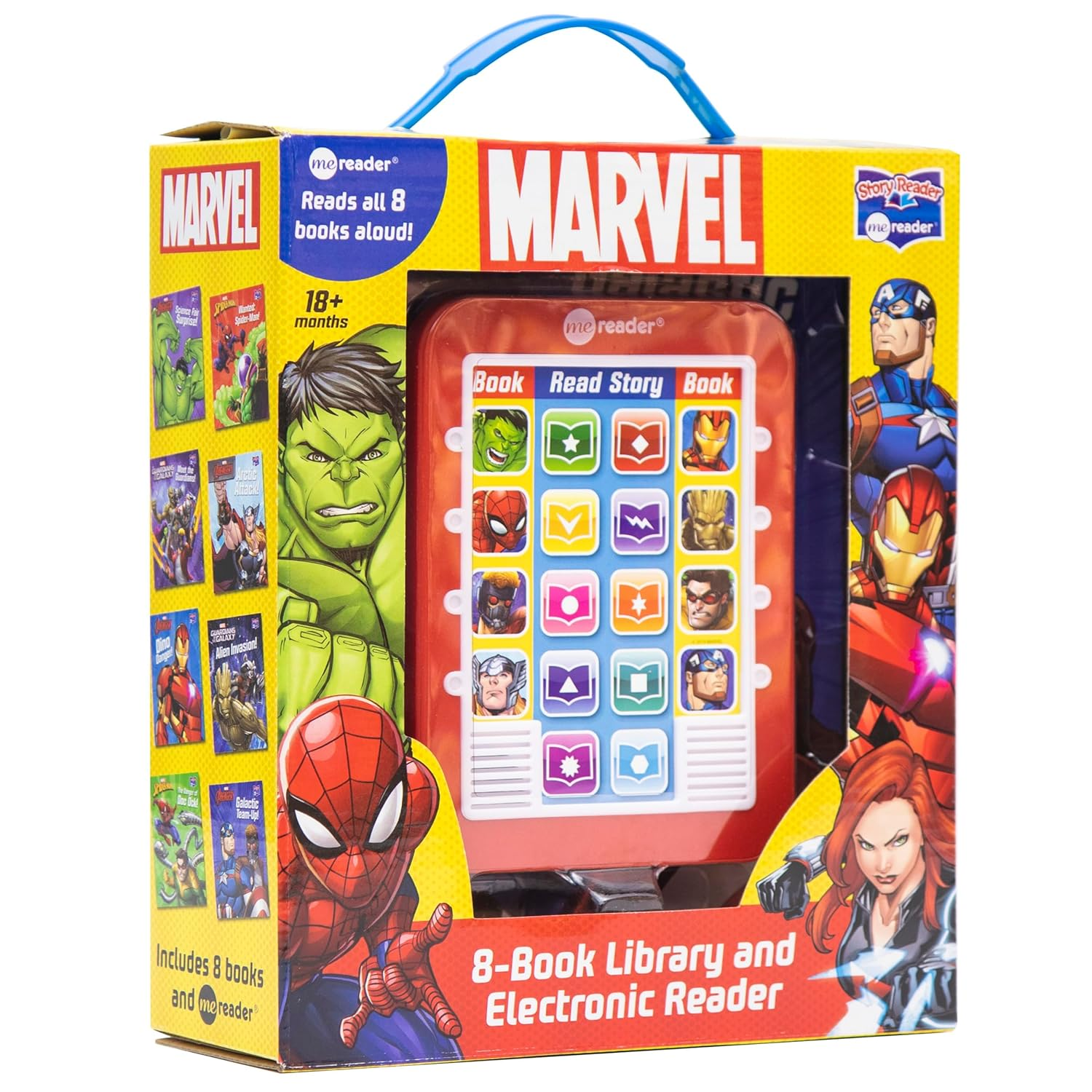 Marvel: Me Reader 8-Book Library and Electronic Reader Sound Book Set image number 5