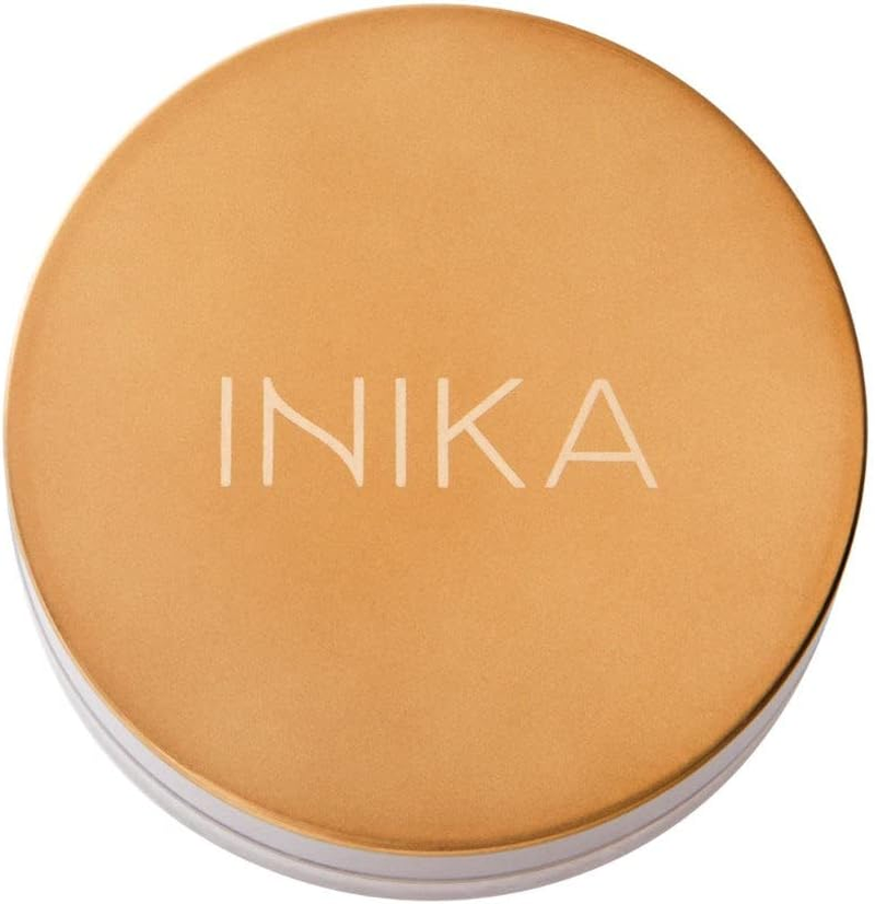 INIKA Loose Mineral Bronzer | Sunkissed Summer Glow from All-Natural Bronzing Powder. Blendable yet Rich Color. Shimmering Light Golden Bronzer Tone. Synthetic Free. Vegan Formula. Sunkissed 7G image number 1