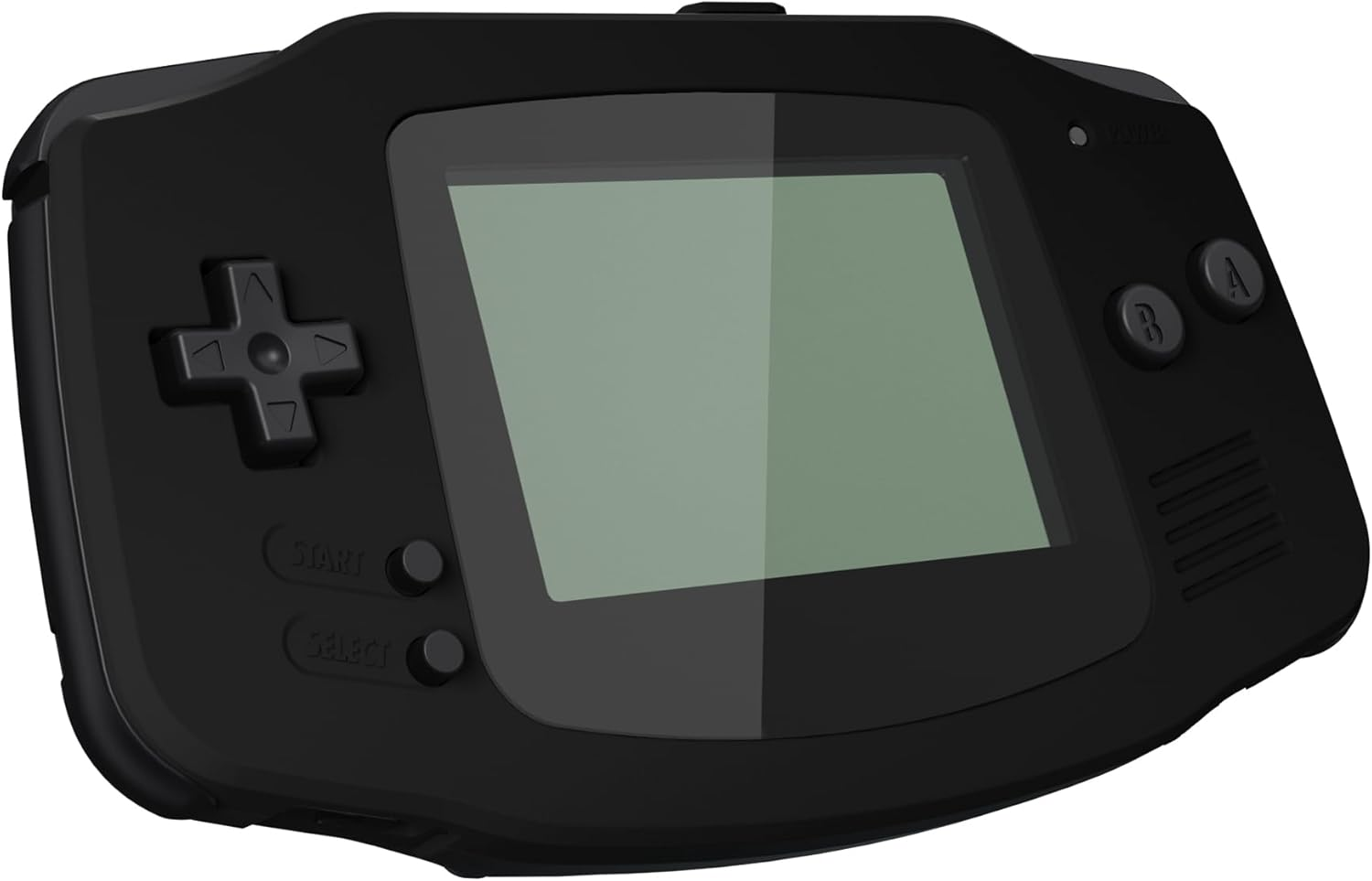 IPS Ready Upgraded Extremerate Black Soft Touch Replacement Shell Full Housing Cover & Black Screen Lens for Gameboy Advance - Compatible with Both IPS & Standard LCD - without Console & IPS Screen image number 5