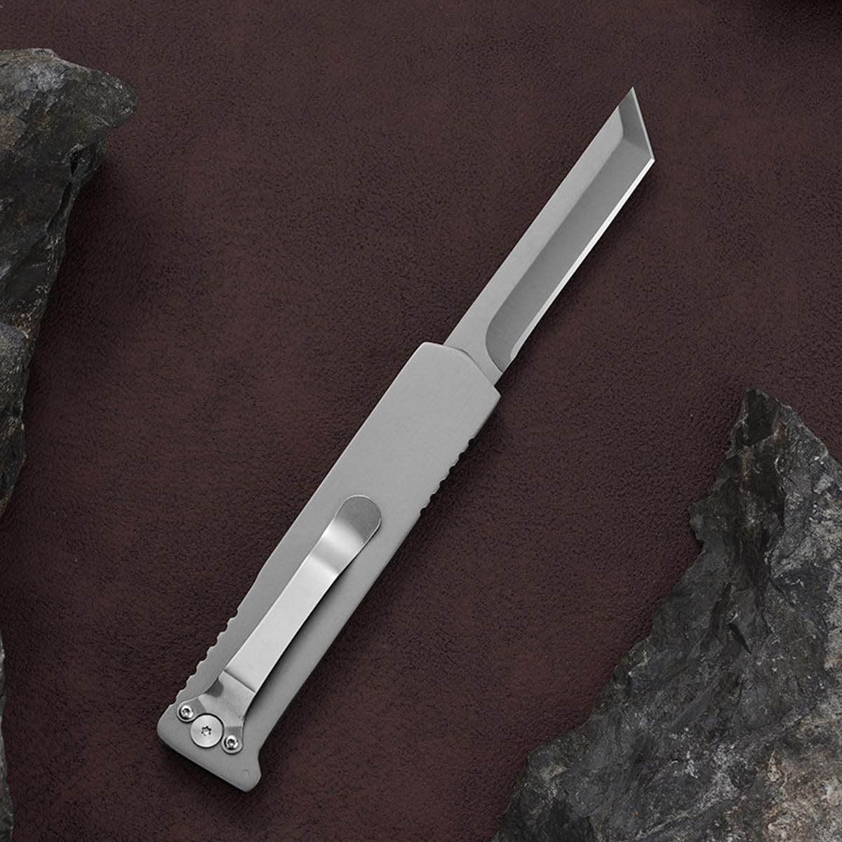 10MOONS Pocket Knife, Folding Knife, 9.1&Prime; D2 Steel Blade Pocket Knife Multitool, Pocket Knives & Folding Knives with Belt Clip, Tactical Knives Camping EDC Pocket Knives for Men image number 2