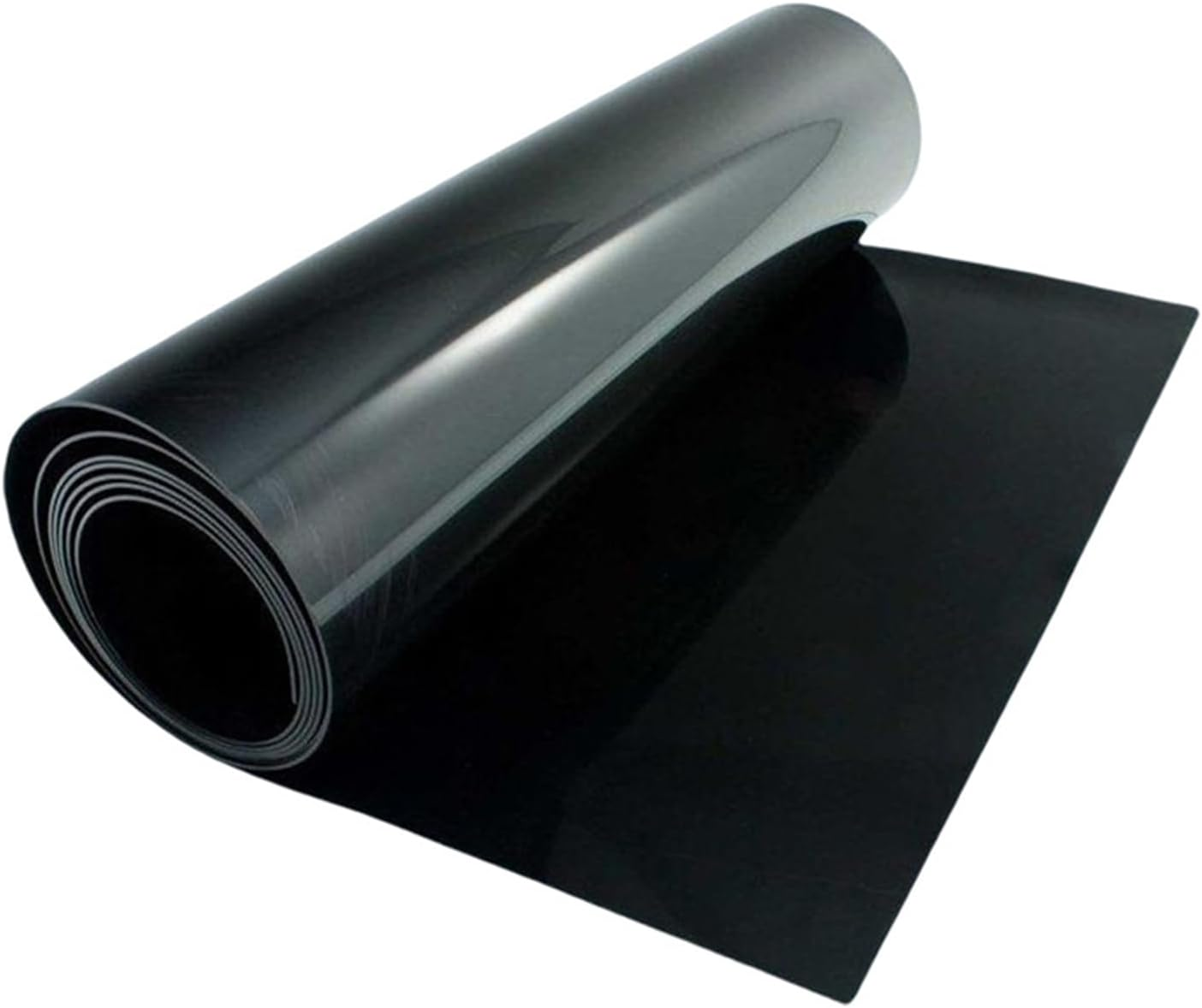 Black HDPE Pond Liner Waterproof Geomembrane for Fish Koi Ponds Roof Leak Protection Reliable (1X1M) image number 5