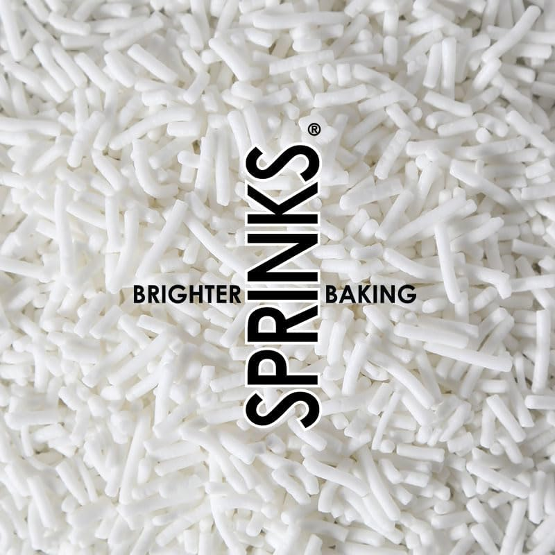 Sprinks Jimmies Sprinkles 500 G, 1 Mm Size, White image number 1