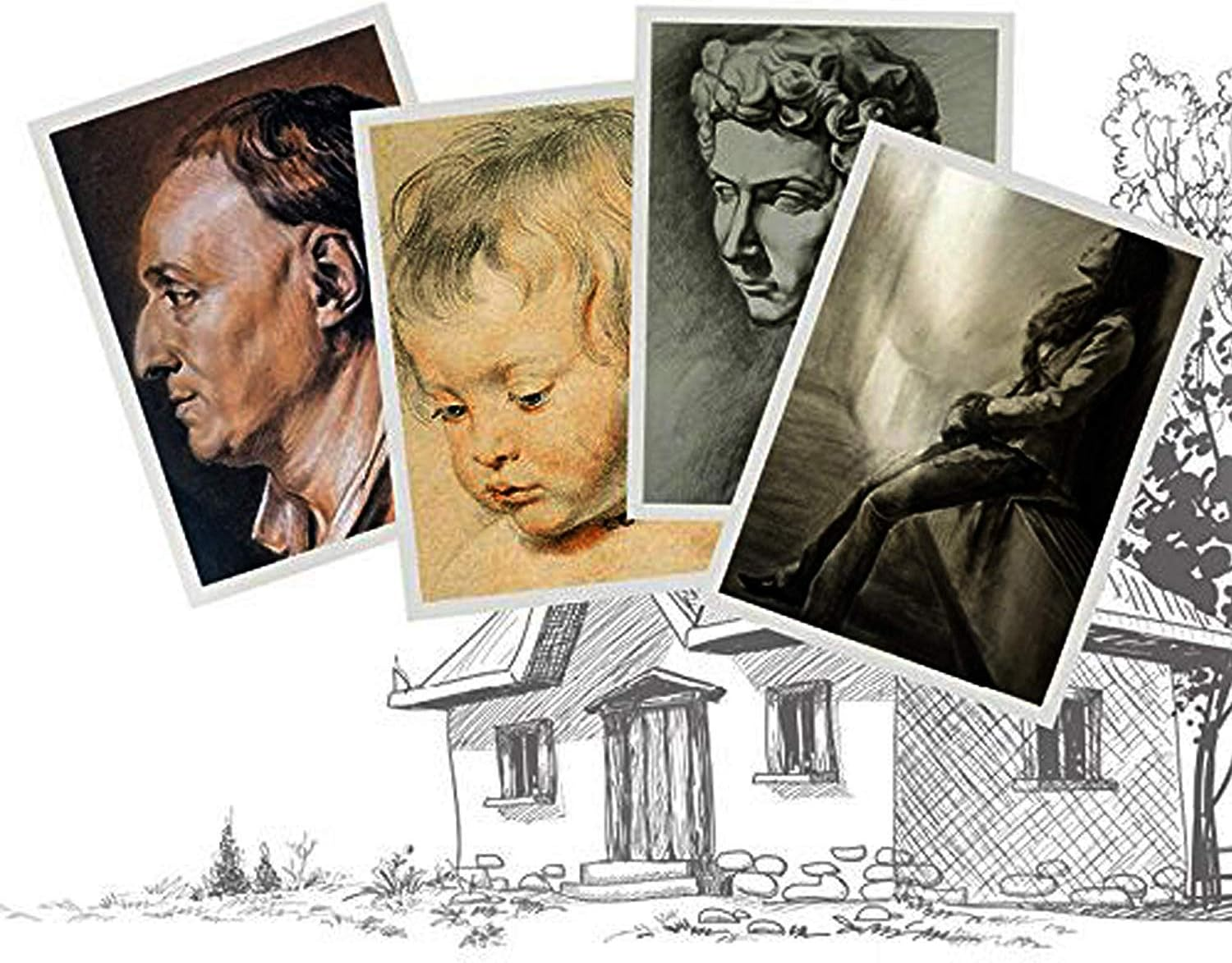 Cettkowns 36 Pieces Artist Blending Stump and Tortillion Art Blenders for Student Sketch Drawing image number 2