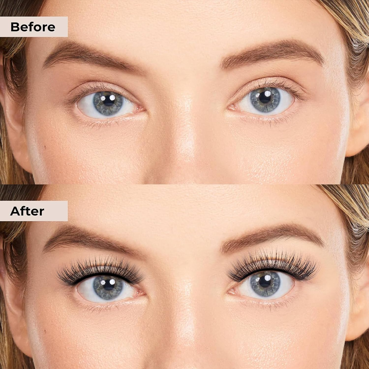 Boobeen Cluster Eyelash Extensions Natural, False Eyelash Lash Clusters, Curl Individual Fake Lashes Effortlessly Enhance Your Eye Makeup image number 3