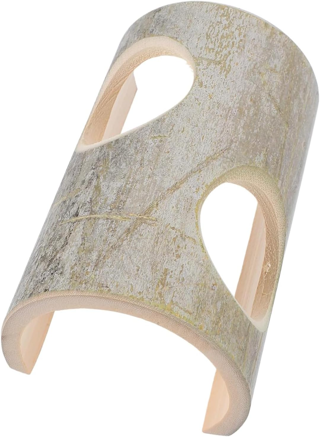 Ksngtixe 1PCS Bamboo Small Animal Tunnel, Durable Hamster Hideout for Guinea Pigs, Rats & Mice, Chew-Resistant Cage Accessory, Portable & Easy-To-Clean Hiding Tube image number 6