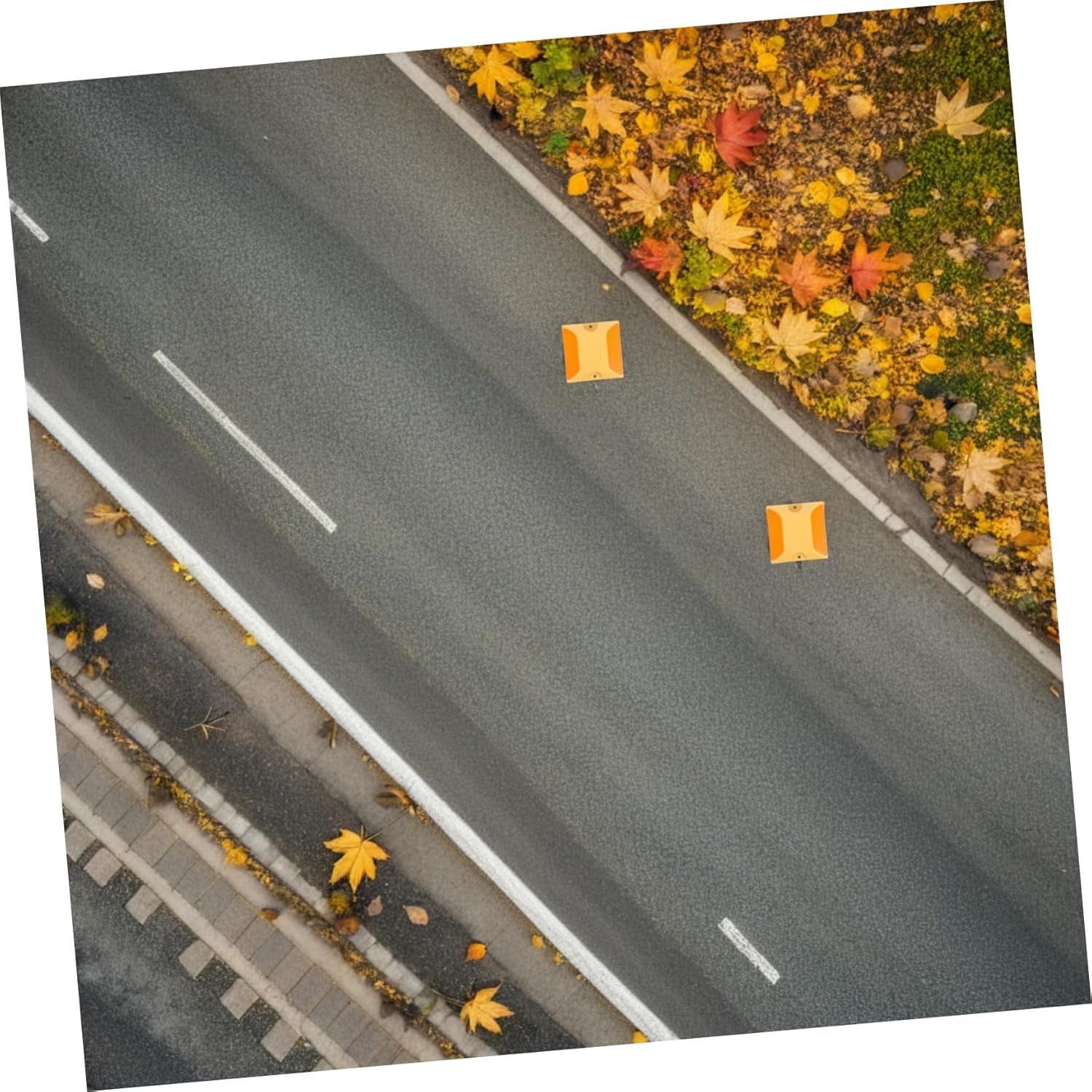 12Pcs Reflective Driveway Markers Heavy-Duty Abs Pavement Studs for Sidewalks and Freeways Crack-Resistant Road Reflectors Easy Installation for Driveways image number 3