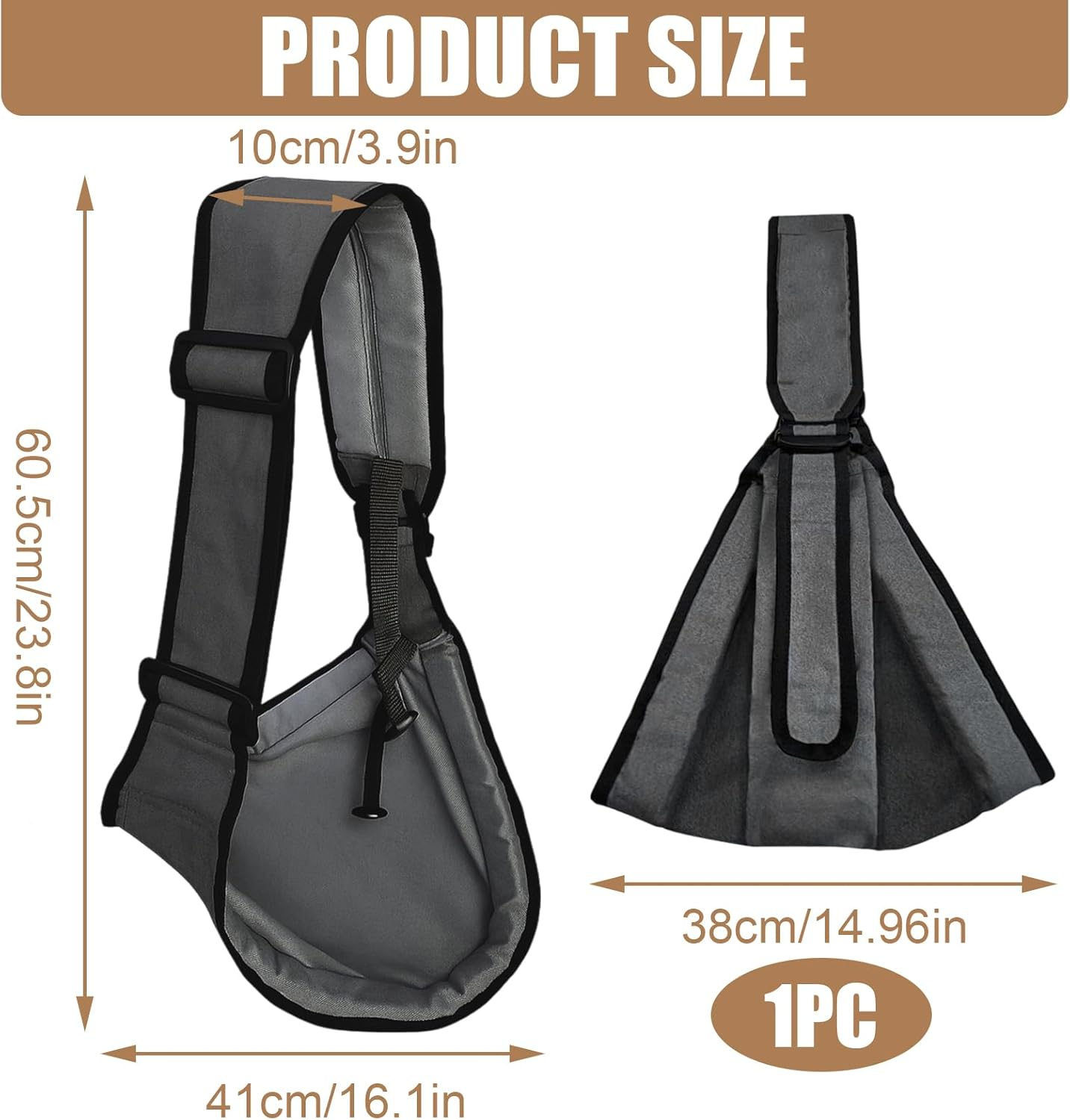 Toddler Carrier - Ergonomic Baby Sling for 6-36 Months (14-45 Lbs) - Adjustable & Breathable Infant Wrap - Hands-Free Design for Parenting - Lightweight for Travel, Shopping & Daily Use image number 1