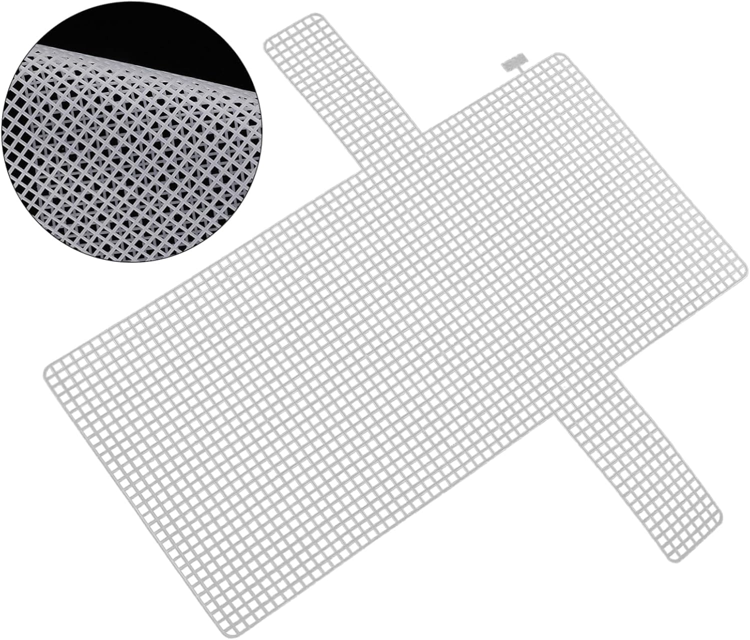 4Pcs Deer Style Mesh Sheets Plastic Purse Making Grid for DIY Crochet Bag Materials Set (Style1) image number 3