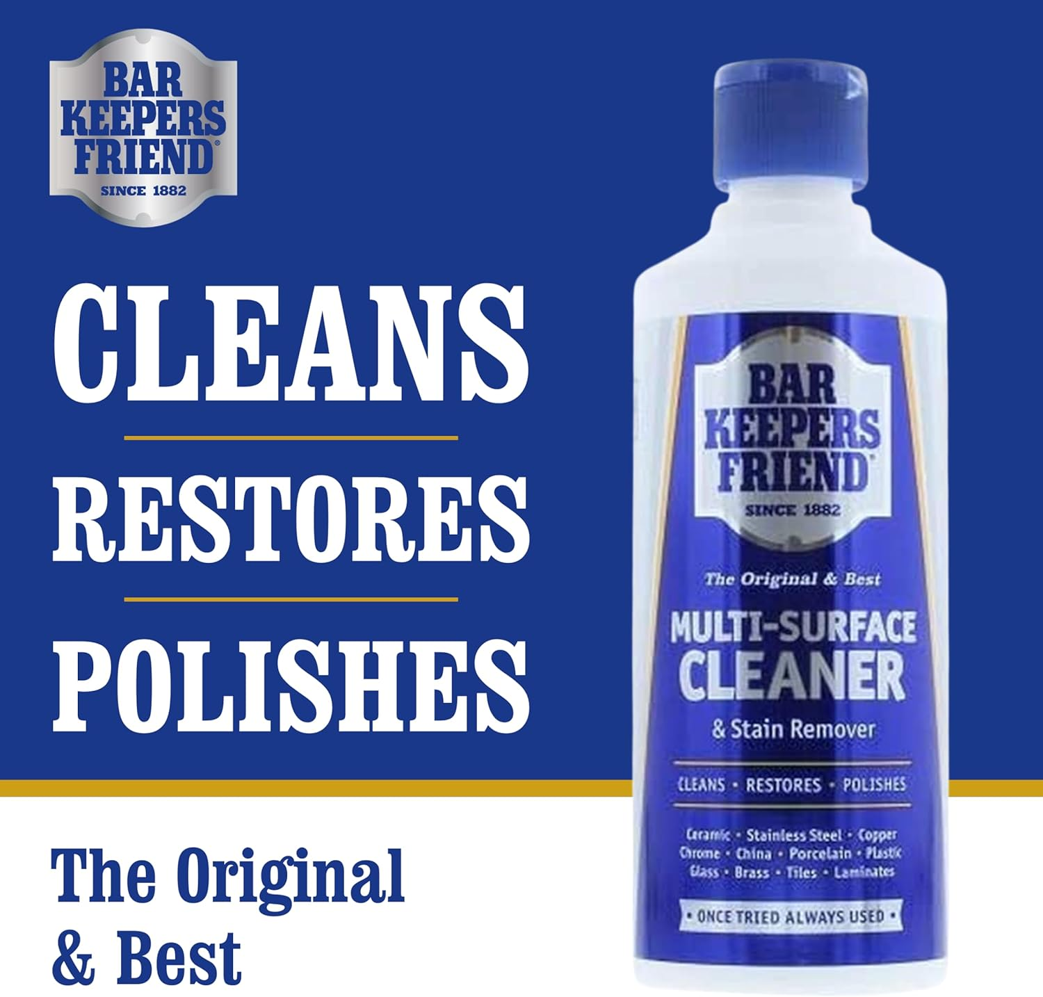 Bar Keepers Friend Multi Surface Household Cleaner & Stain Remover Powder 250G image number 4