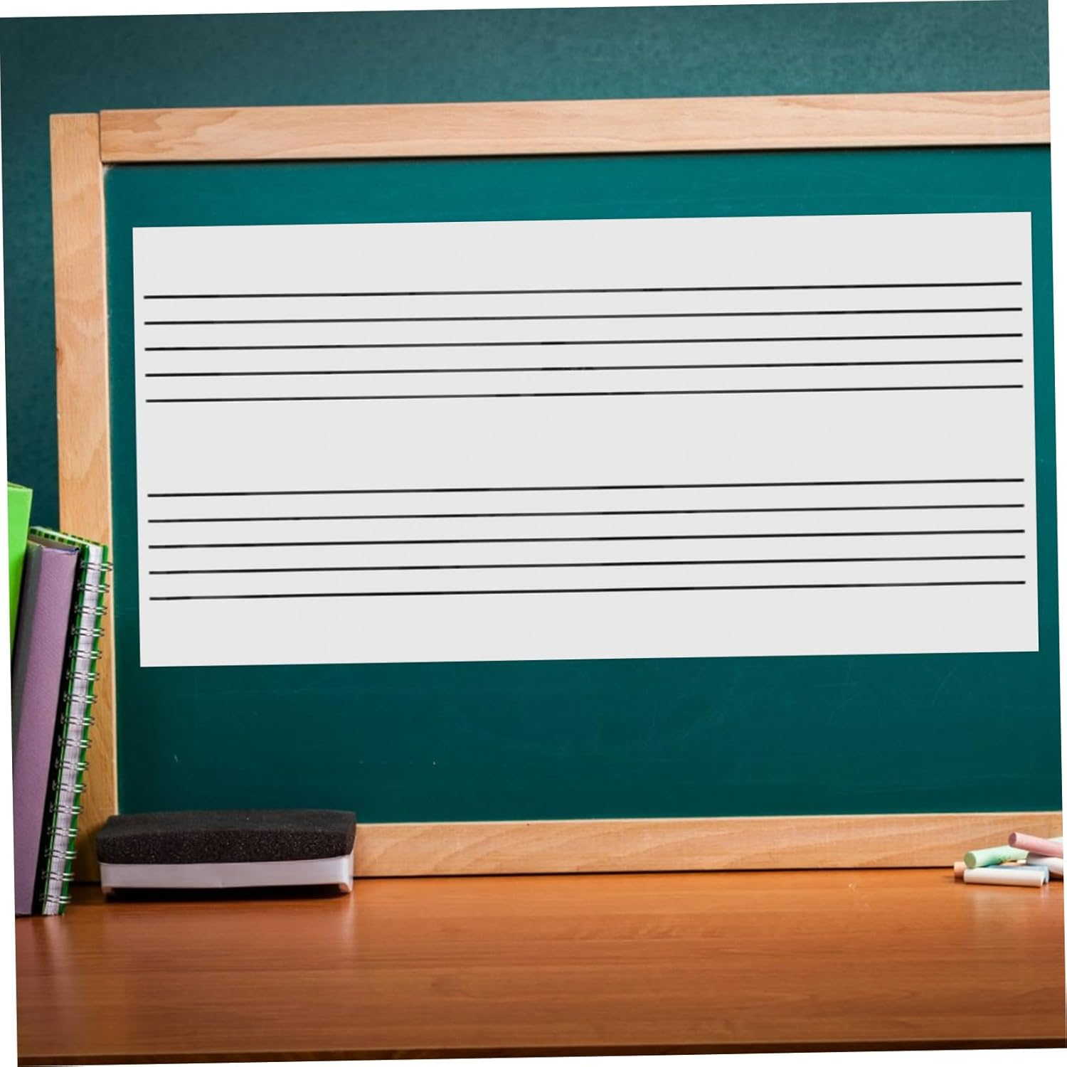 GANAZONO Staff Dry Erase Board Whiteboard Magnets for Music Classrooms for Boys and Girls and Adults image number 6