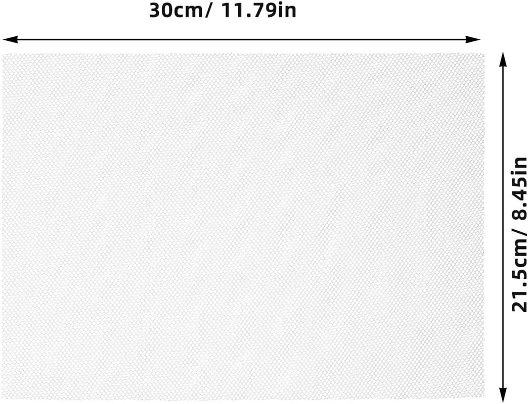 TOVINANNA 10Pcs Eye Mesh Sheets: Breathable Fursuit Eye Mesh for Diy Costume Mask Making, Furry Cosplay Props, Animal Mask Crafts, 11. 79X8. 45" image number 1