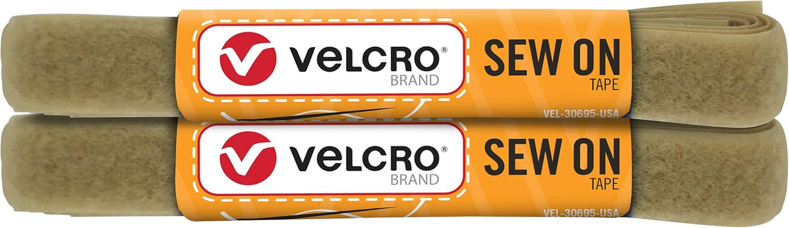 Velcro Brand Sew on Tape 15Ft X 3/4 in Variety Pack 7 Colors for Fabrics Clothing and Crafts, Substitute for Snaps and Buttons, Cut Strips to Length