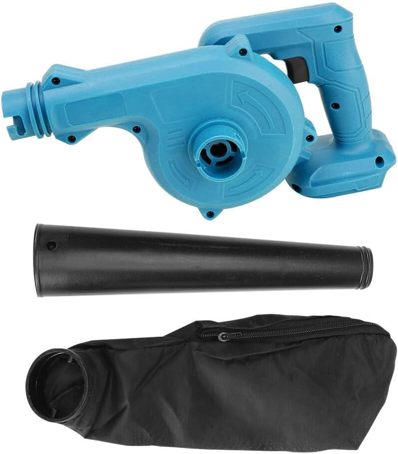 AIMALL Portable Cordless Air Blower &ndash; 1080W, 19000 RPM Leaf and Dust Cleaning Tool with Li-Ion Battery Capability, Blue image number 6