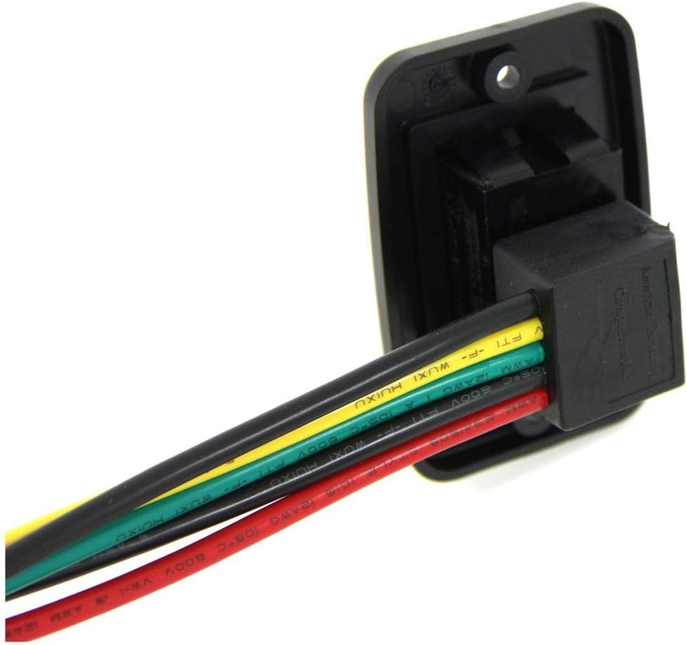 Lippert Components Slide-Out Electric Switch Assembly Replacement - Black &mdash; for above Floor and through Frame Slides - Exact-Match Component - Easy, DIY Installation - Full Switch Assembly Included &mdash; image number 3