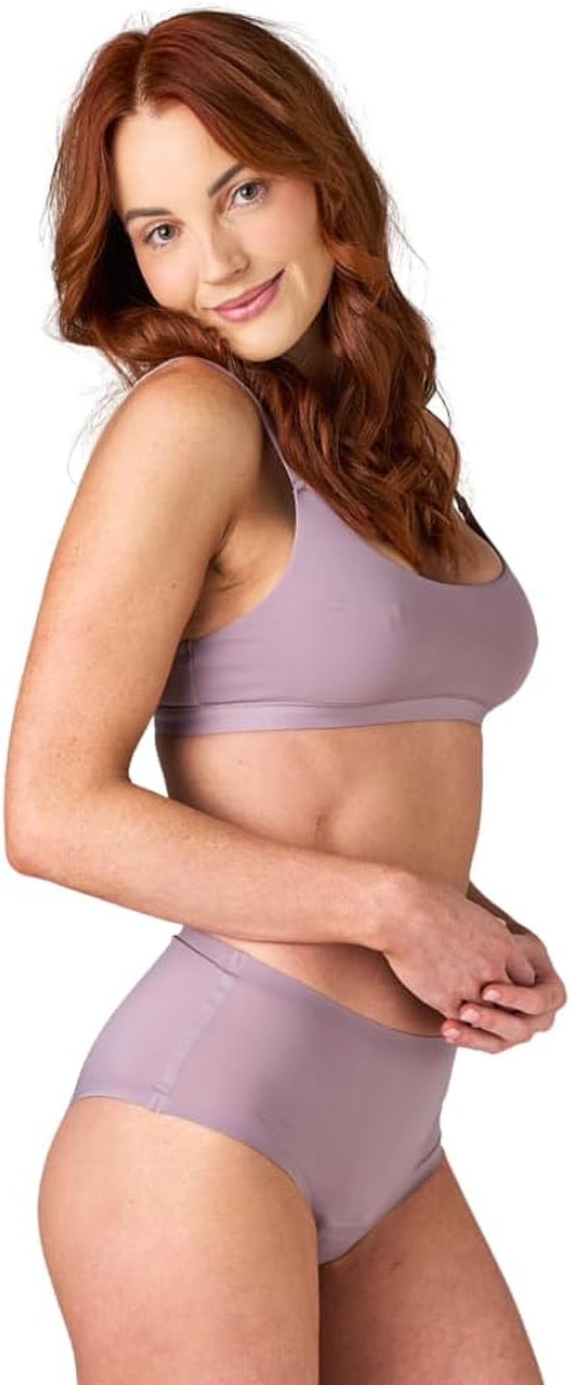 Seamless High-Waisted Leakproof Underwear for Women &ndash; Period Panties, Maternity, Postpartum, C-Section & Incontinence Briefs image number 6