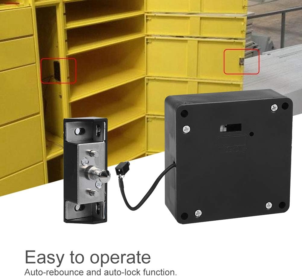 Concealed Universal Cabinet Lock, Home Office RFID Smart Drawer Lock Intelligent Cabinet Lock Electronic Reader for Wooden Drawer Cabinet