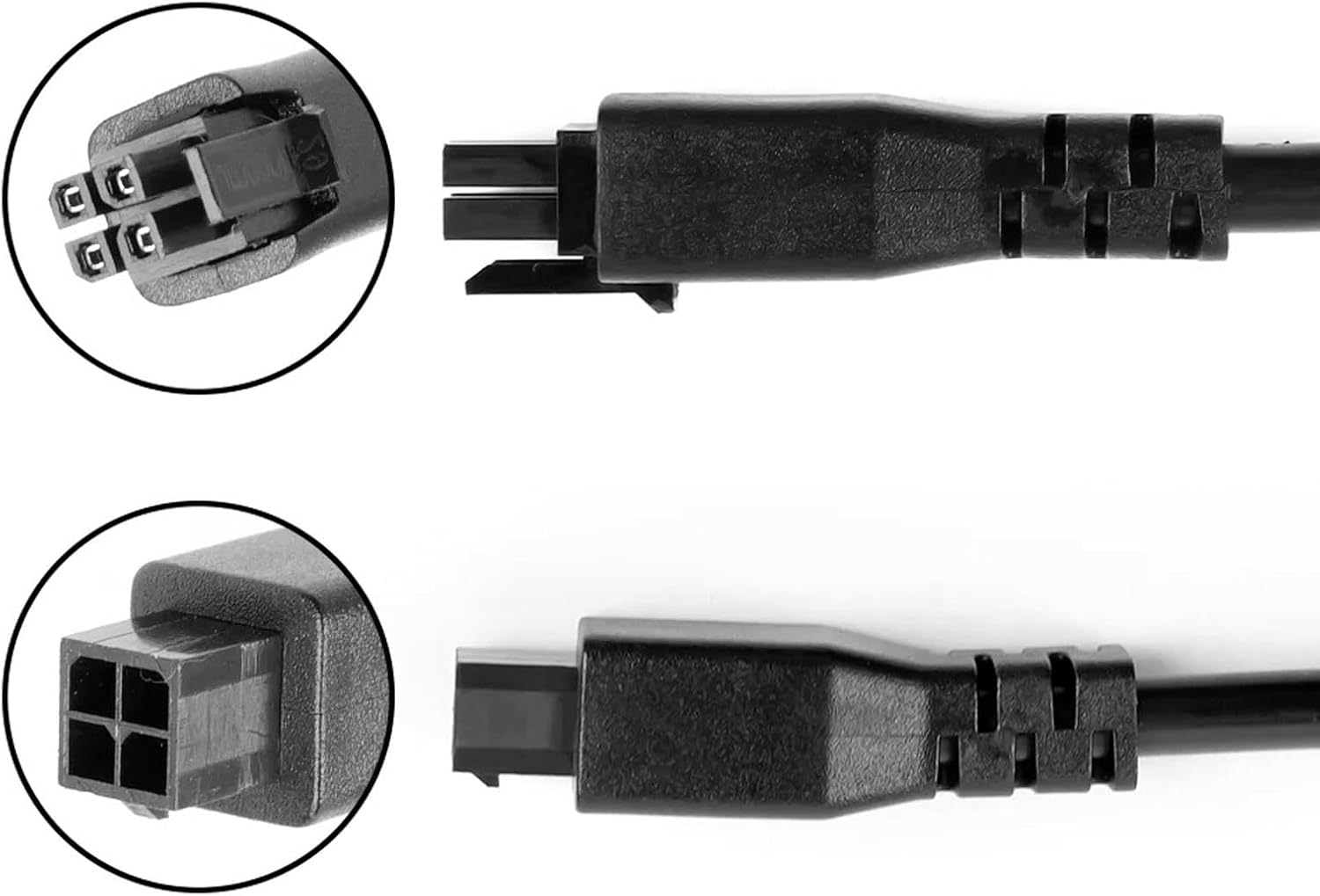 4 Pin Extension Cable for AMS Lite, 1M 4Pin Copper Core PVC Shell, Easy Positioning, Cable Tie for Organization, Efficient Power and Data Transfer (Without Magnetic Ring Model) image number 6