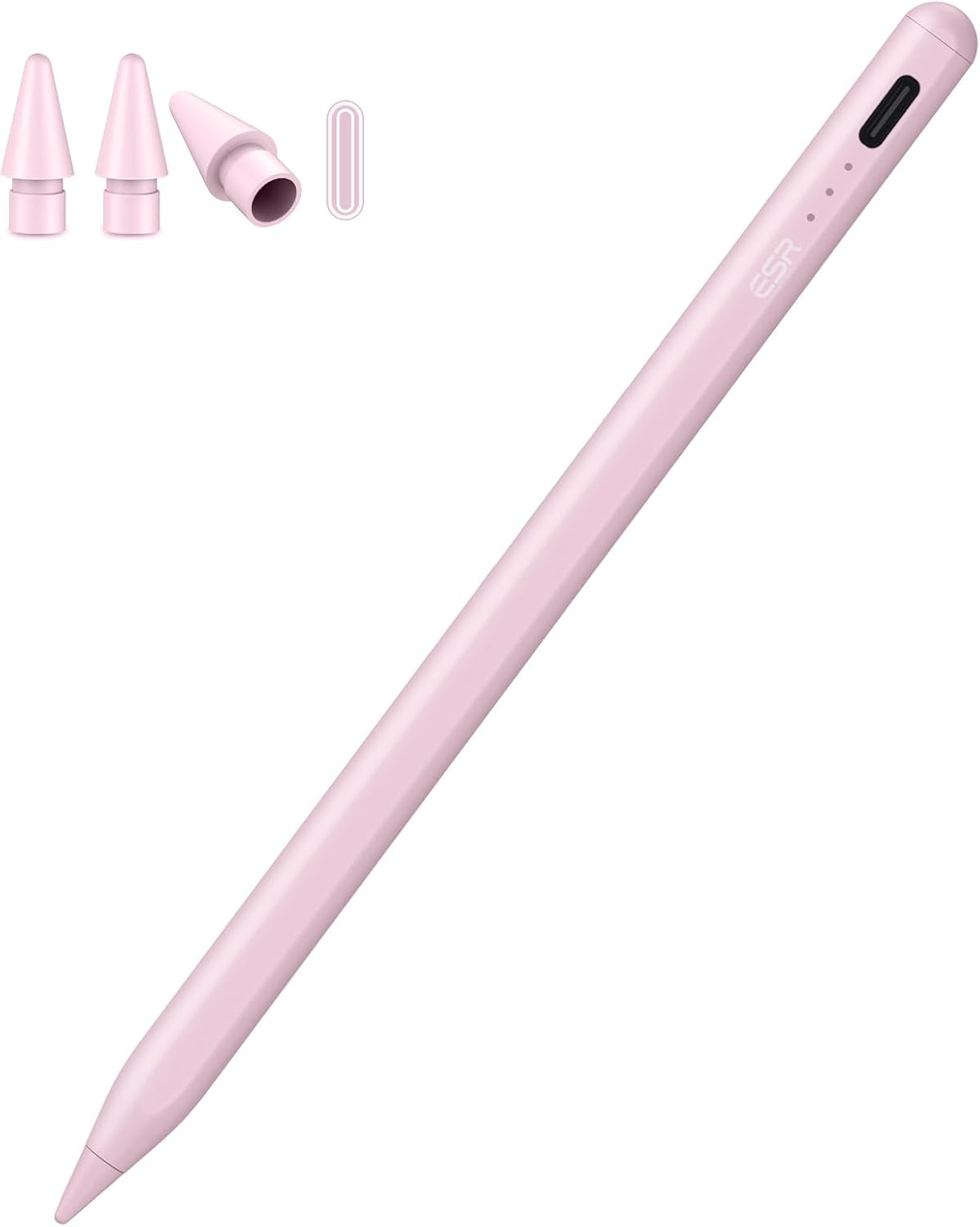 ESR Pencil (1St Generation) for Ipad 2018-2025, Tilt Sensitivity, Palm Rejection, Compatible with Ipad 11Th(A16)/10Th Generation,Air 11"/13", Pro 11"/12.9"/13",Mini 6/5, Black