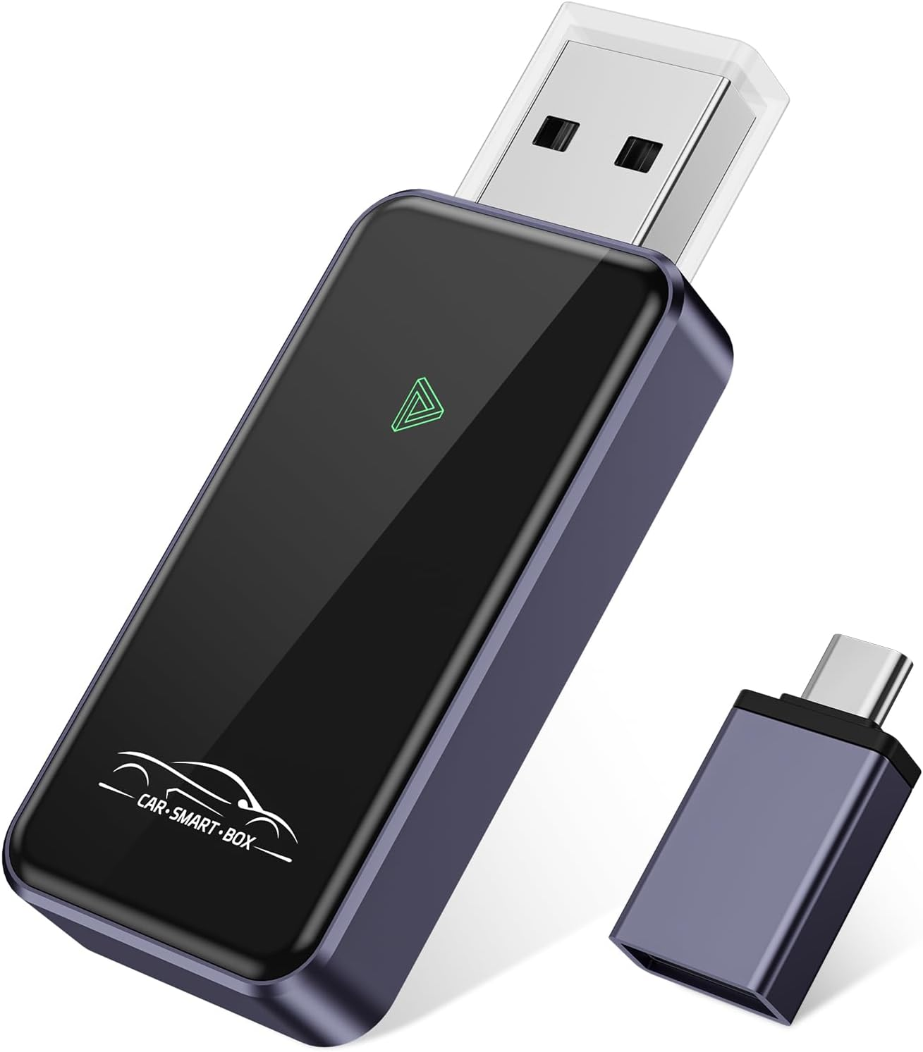 Kinsdan Wireless Carplay Adapter for Iphone Only, Convert Wired to Wireless Carplay, Plug & Play, No Latency, Fit for 2015+ Vehicles & Ios 10+ image number 2