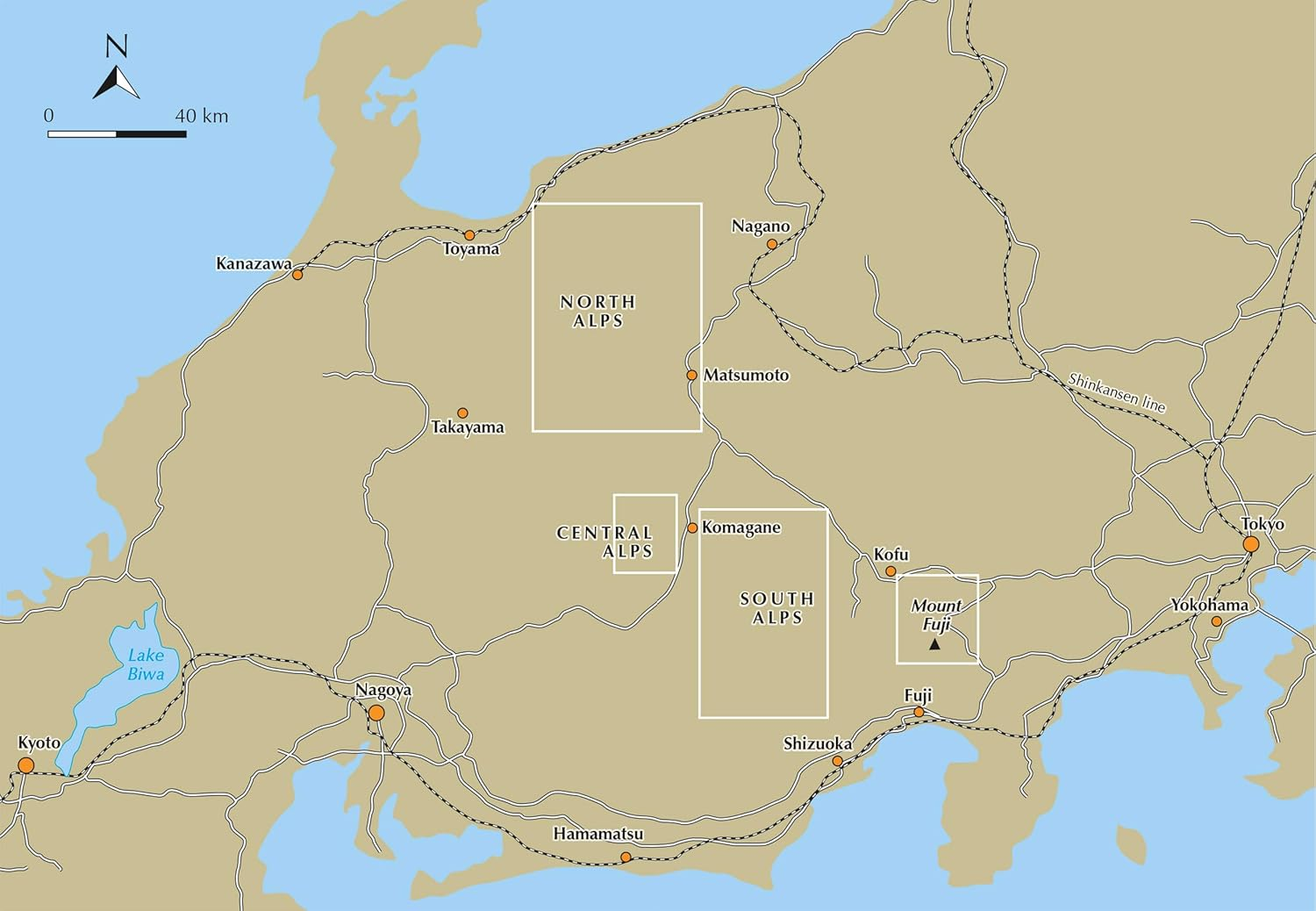 Hiking and Trekking in the Japan Alps and Mount Fuji: Northern, Central and Southern Alps image number 4