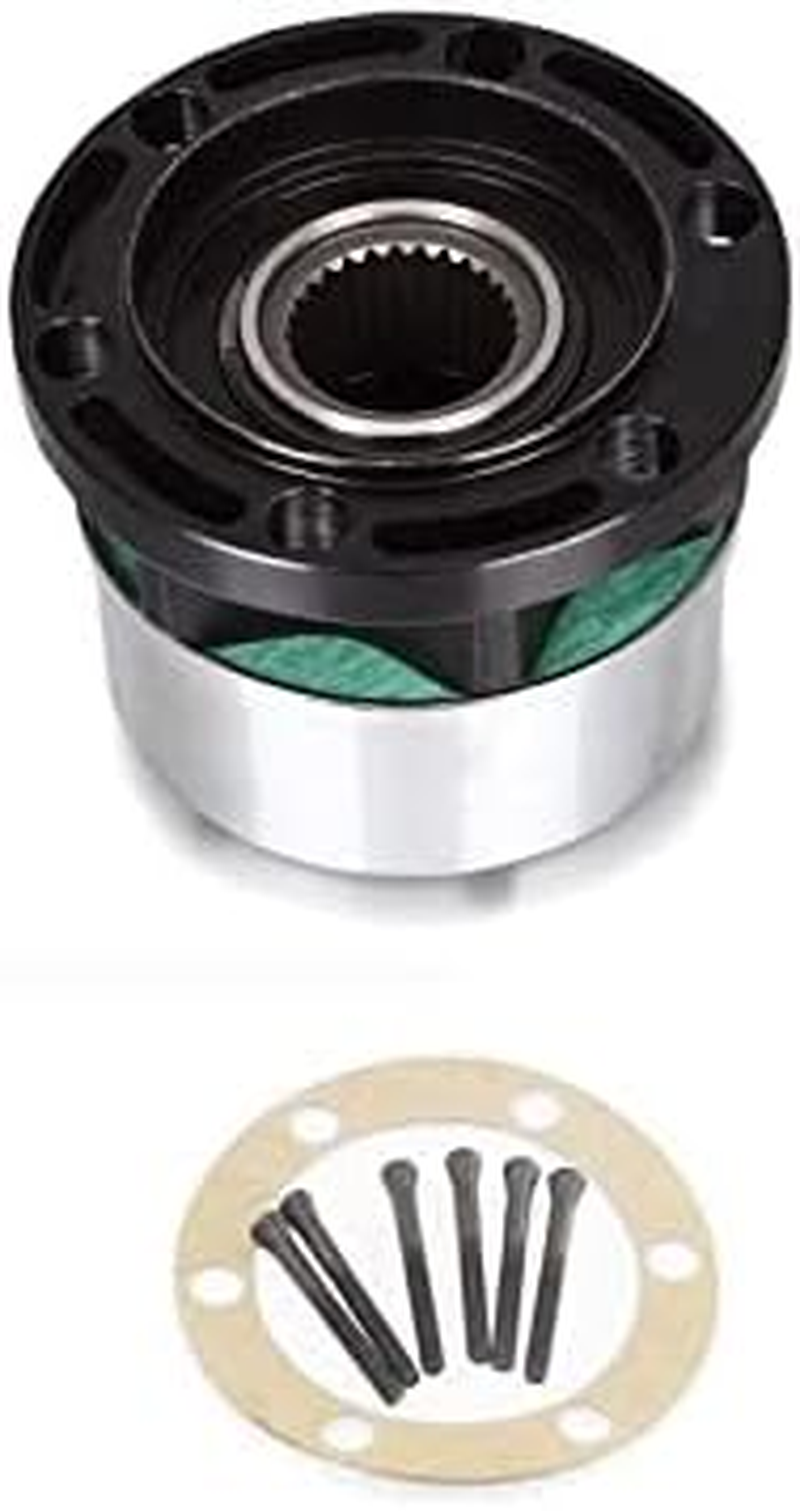 Rynplex 1 Piece Locking Hubs Free Wheel Hub, for Ssangyong, Korando II Musso SUV Rexton TD Pick up B035 AVM450 Car Freewheel Locking Hub