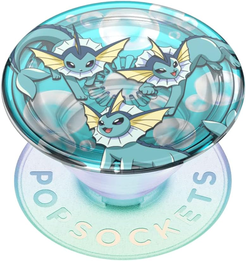 Popsockets: Popgrip - Expanding Stand and Grip with a Swappable Top for Smartphones and Tablets - Pok&eacute;mon - Diamond Sylveon Glitter Graphic