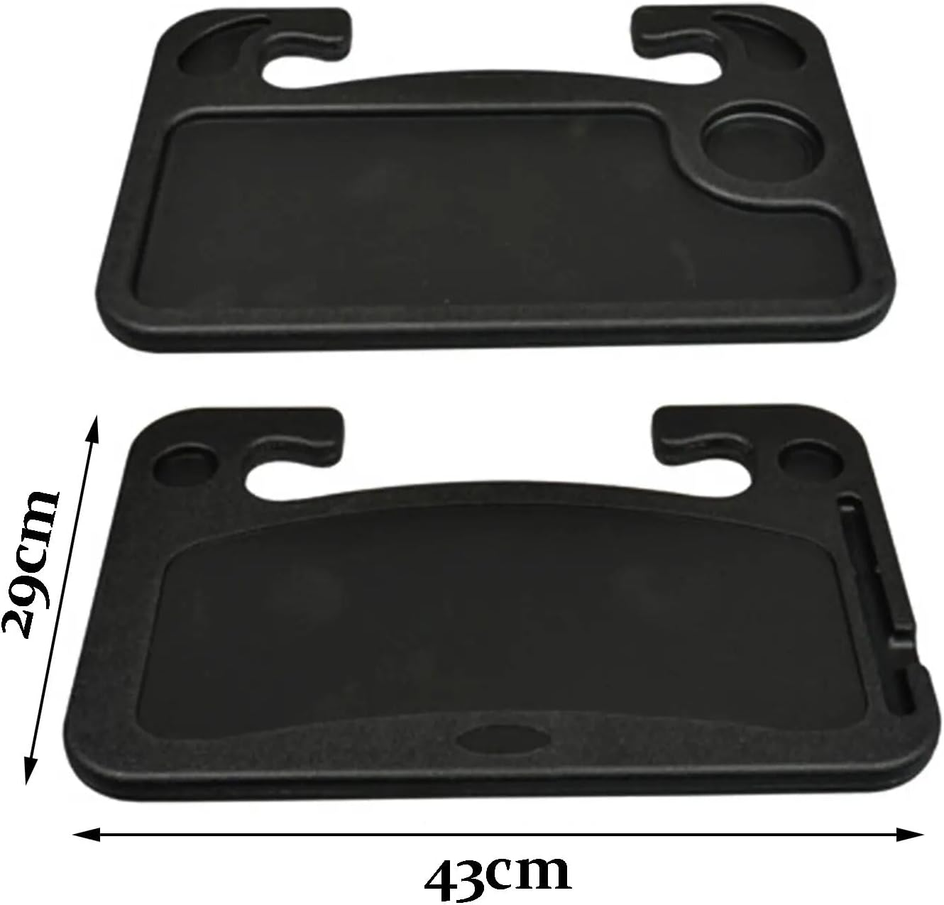 Car Steering Wheel Tray Table Laptop Stand Desk Food Drink Holder image number 3