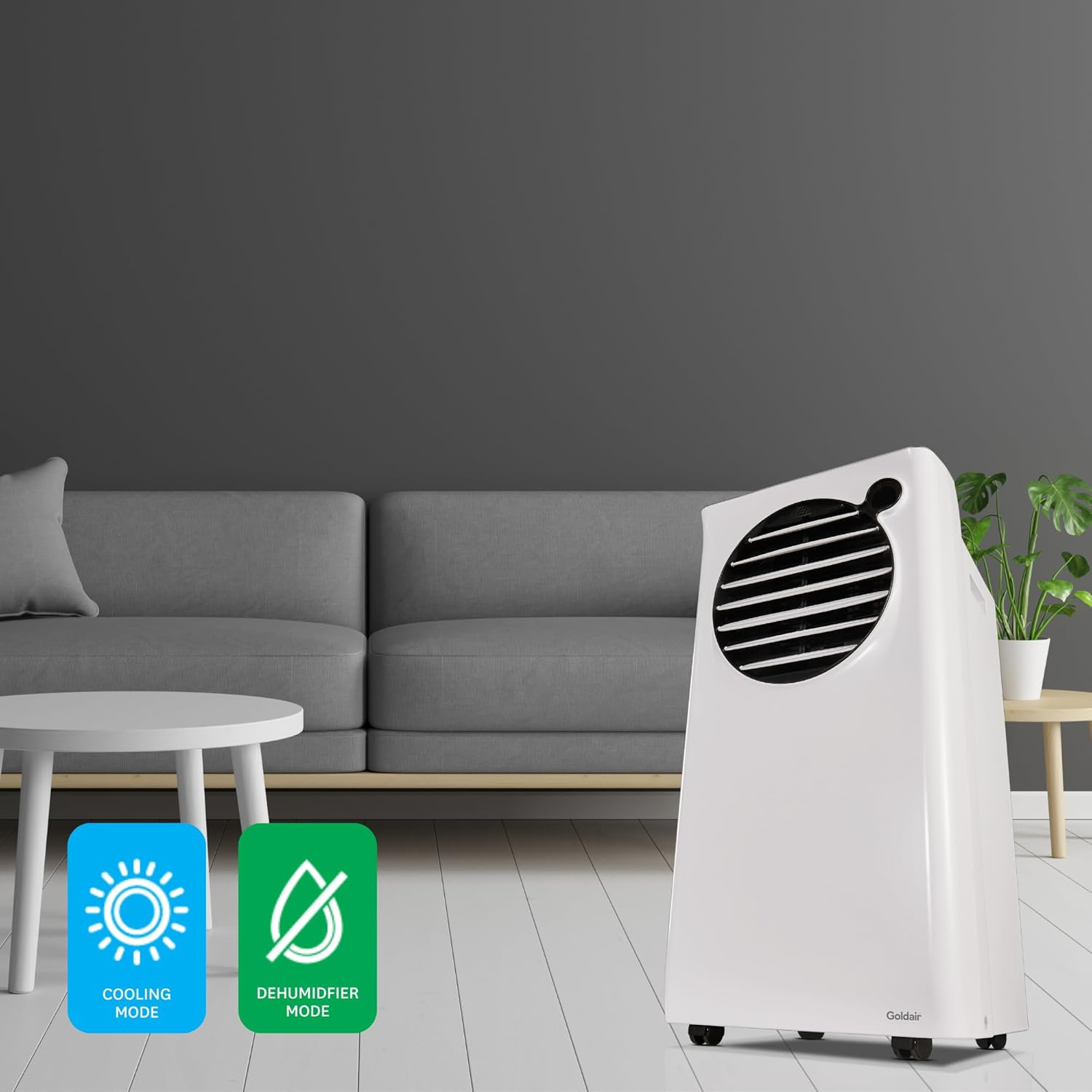 Goldair 1.50 Kw Portable Air Conditioner