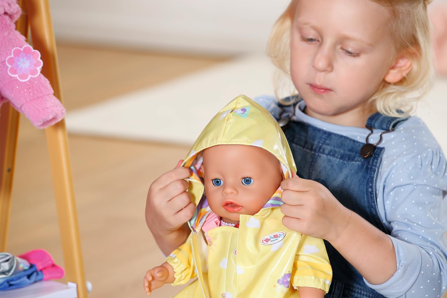 BABY Born 836460 Deluxe Regen-Oufit Mit Regenmantel image number 6