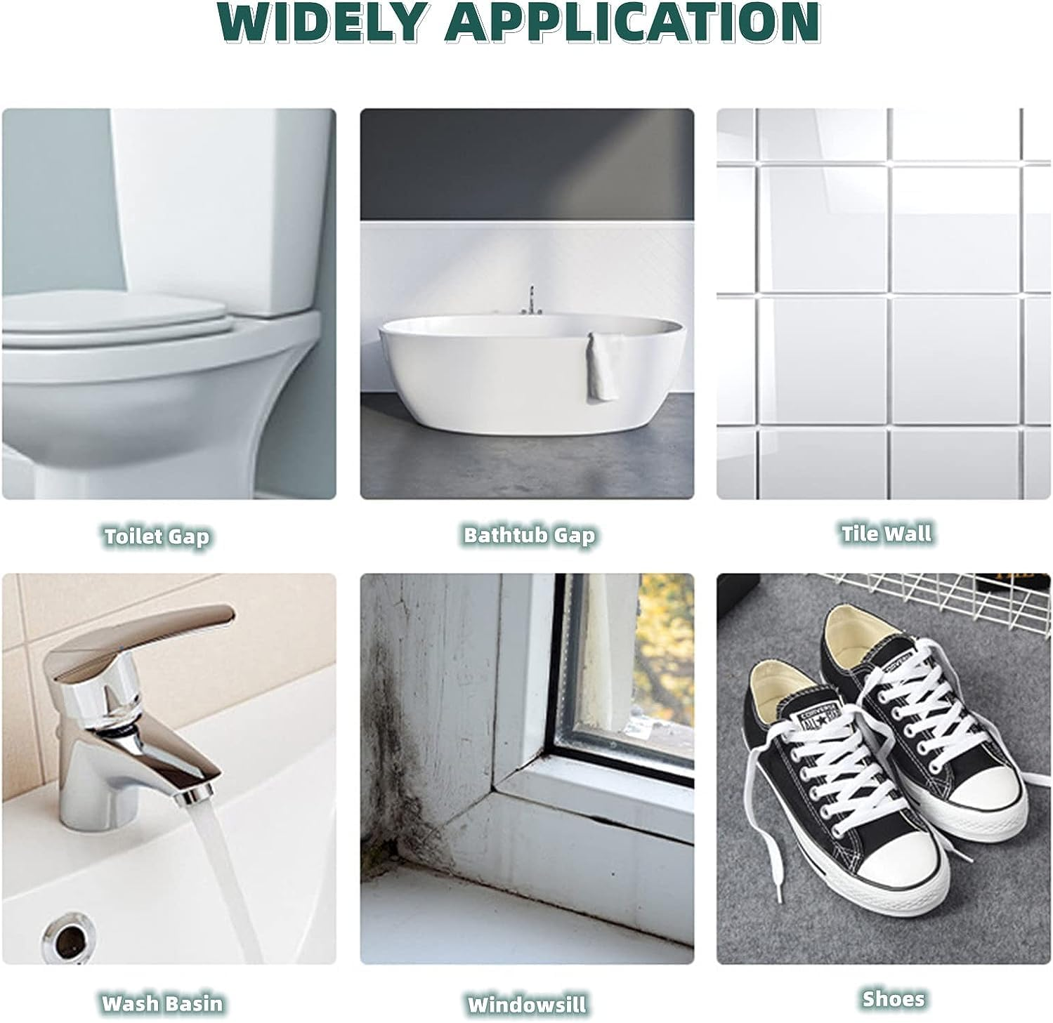 Cleaning Brushes, 4-In-1 Floor Scrub Brush with Squeegee V-Shape Gap Scrub Brush Tile Grout Cleaner Brush Corner Crevice Scrubber Baseboards Brush Tool Groove Brush Multi-Purpose Scrubbing Tools image number 3