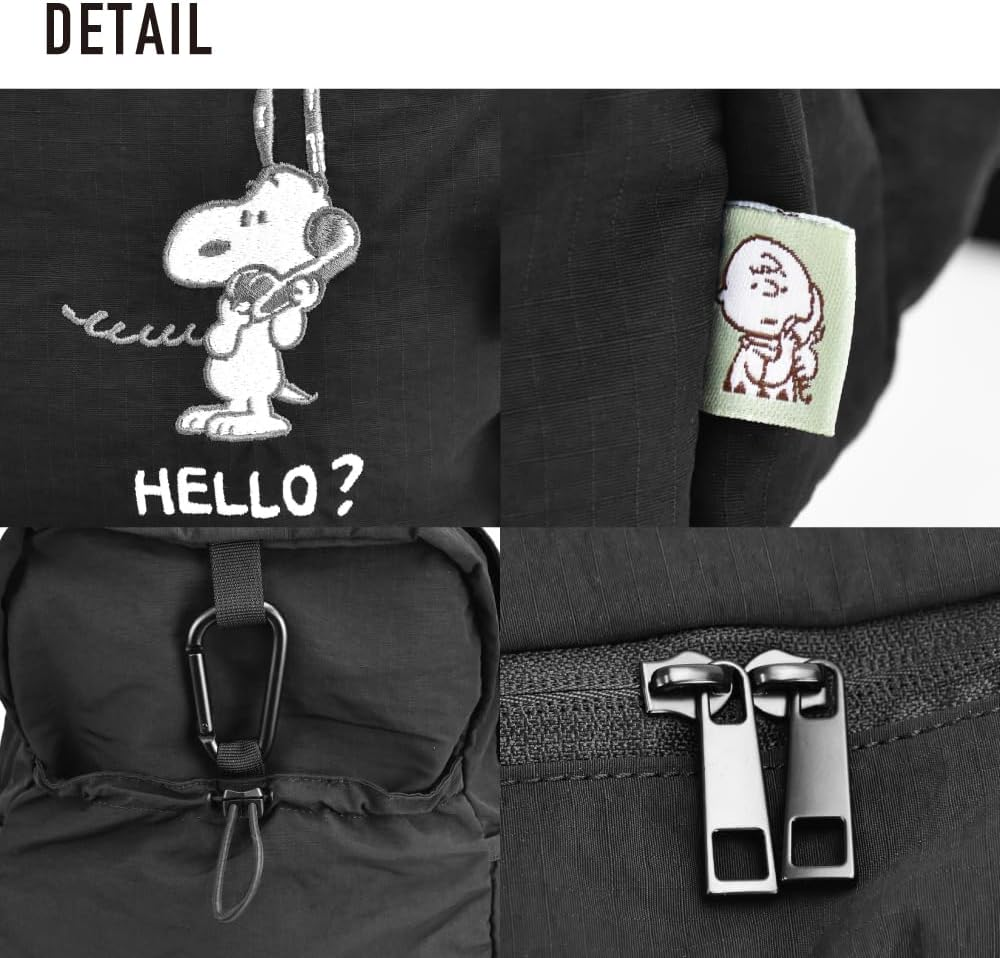 Marimocraft Snoopy0544 Backpack, Daypack, Large Capacity, Foldable, Compact, Women'S, Travel, School Trip, Travel, Adults, Students, Kids, Cute Character Goods